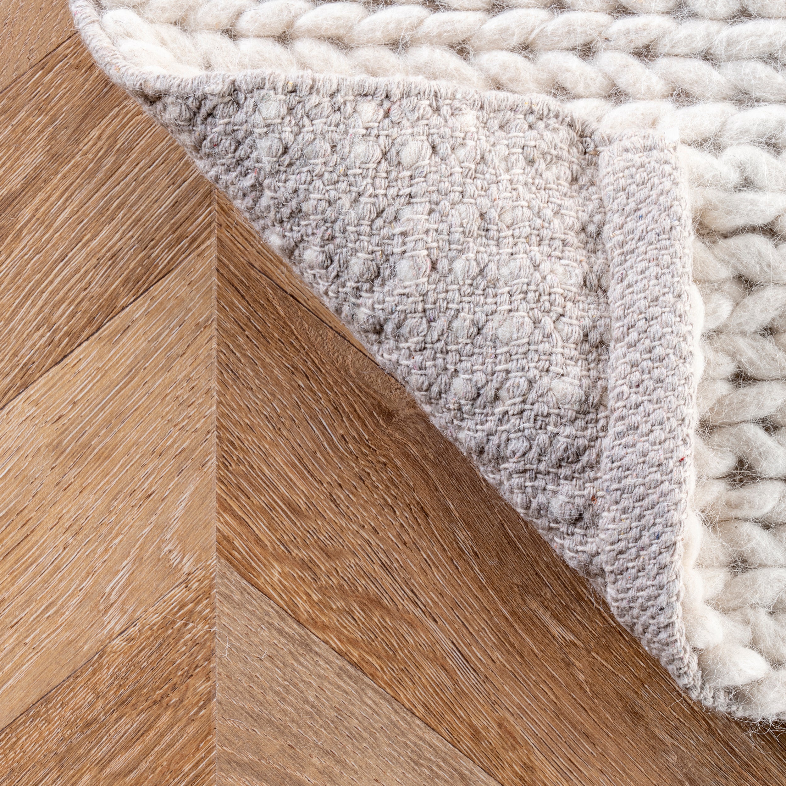 Penelope Braided Wool Area Rug - Image 7