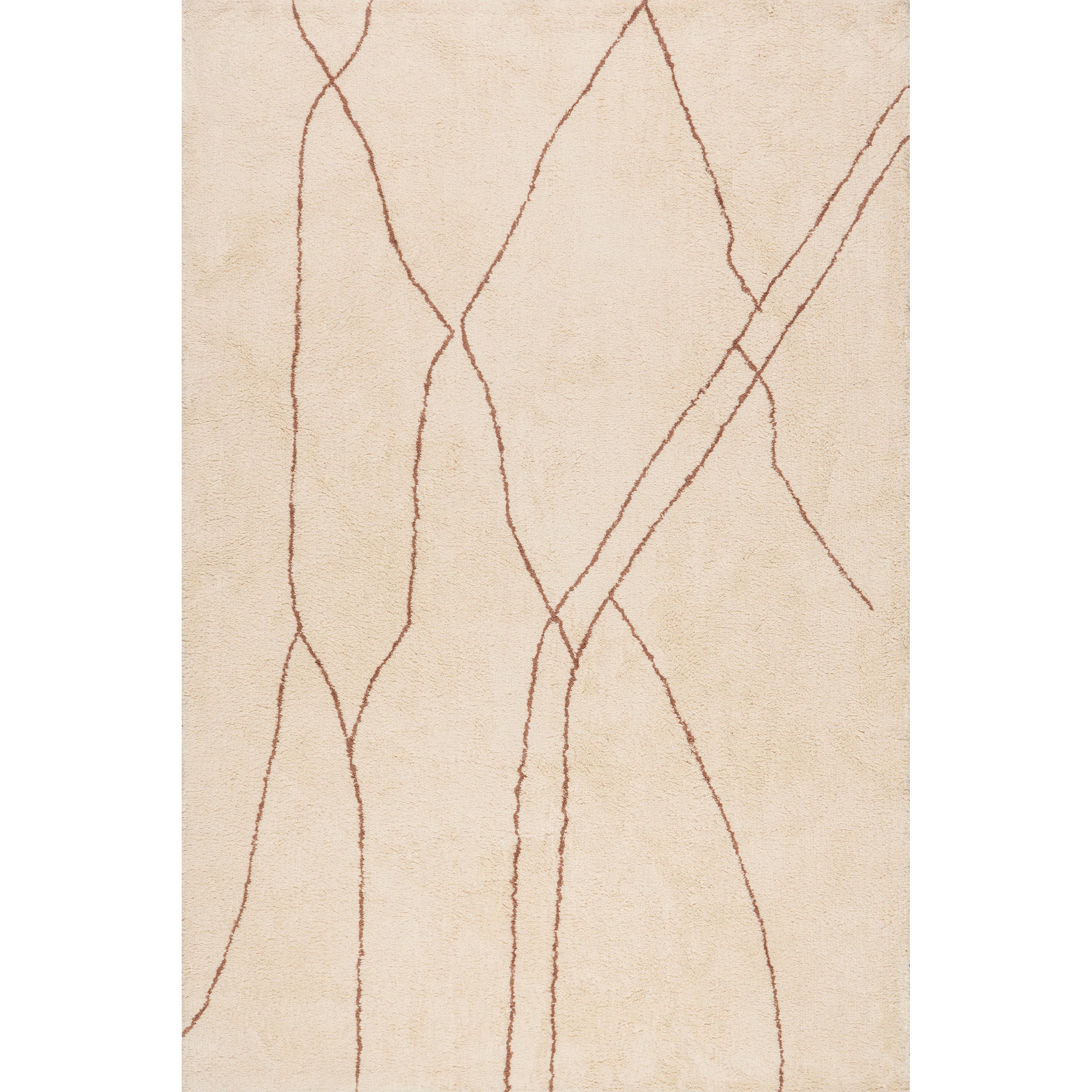 Deepika Contemporary Abstract Cotton Area Rug