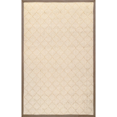 Bordered Donnetta Sisal Area Rug