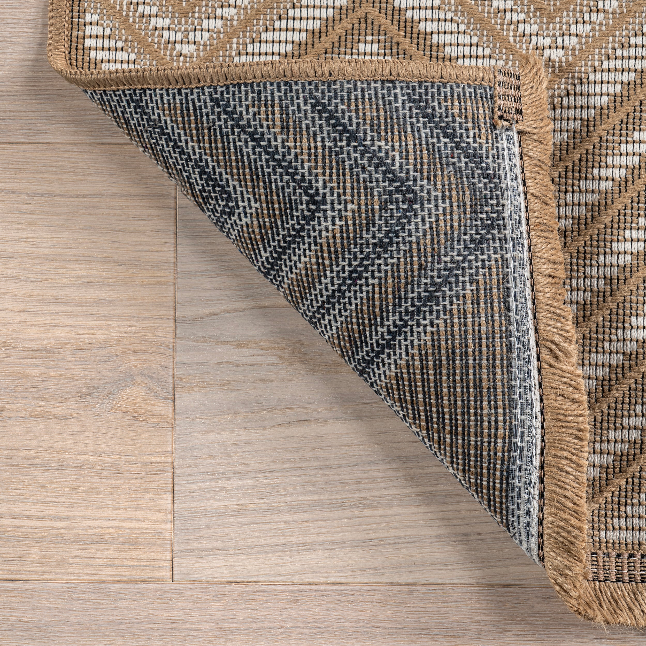 Eleanora Geometric Transitional Jute Area Rug - Image 7