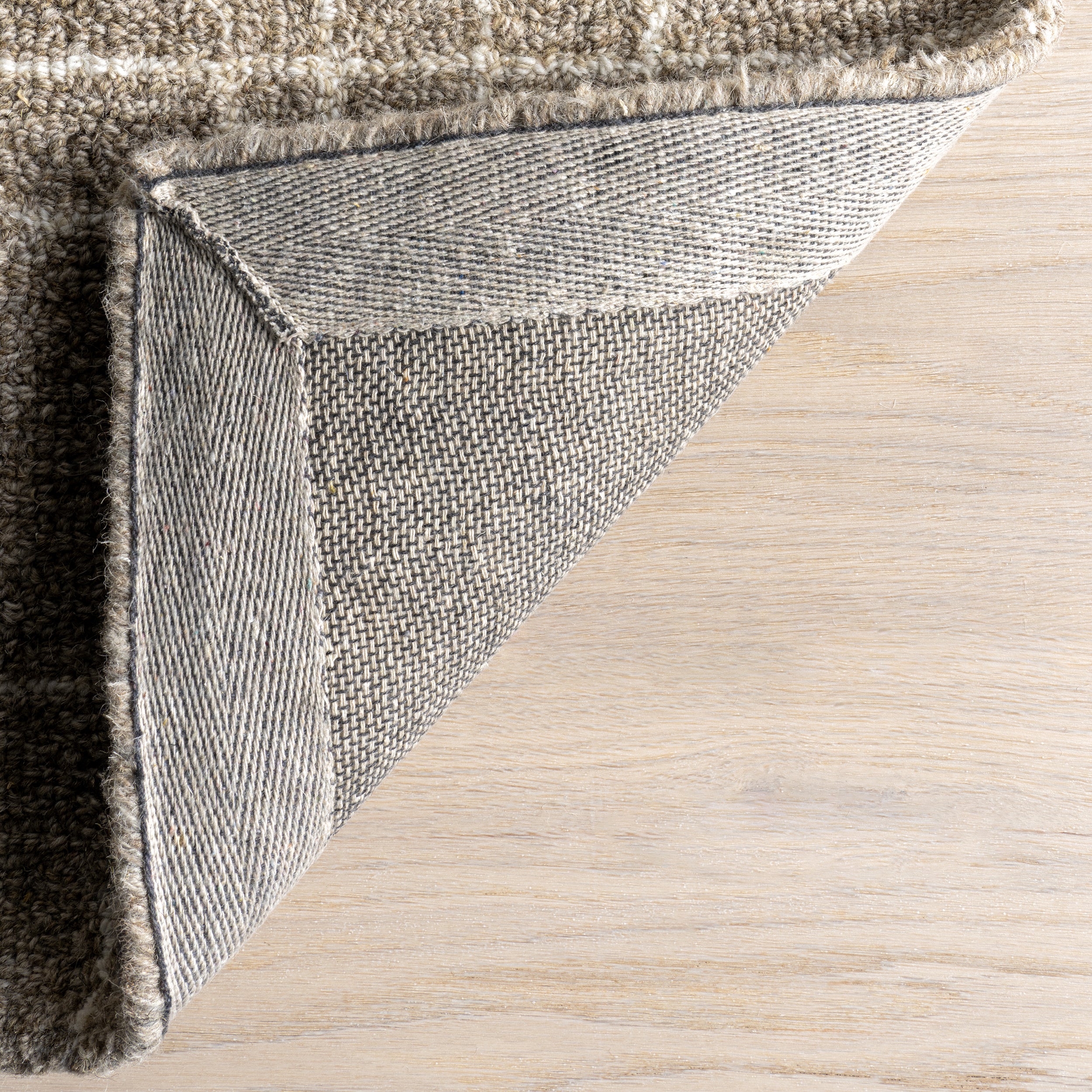 Tiera Checkered Wool Area Rug - Image 8