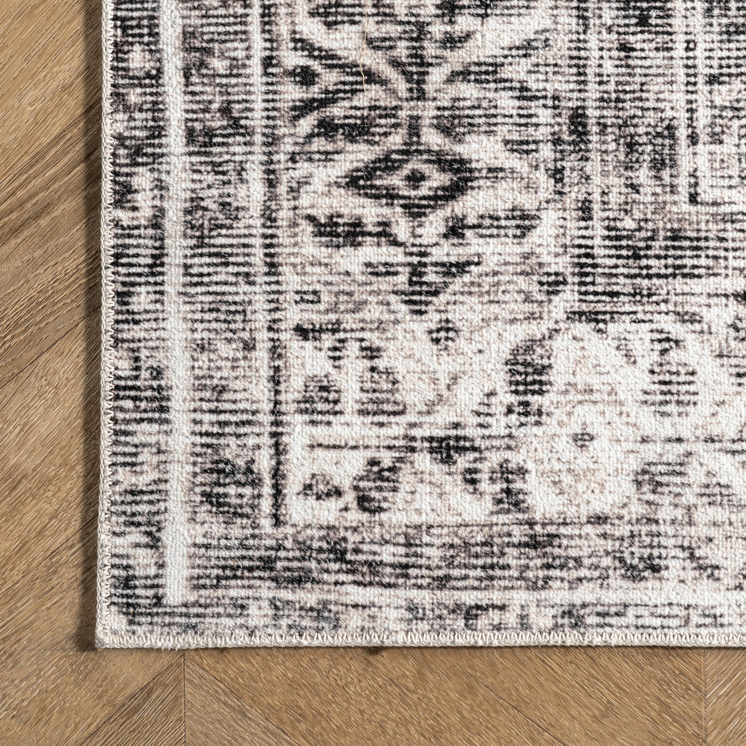 Gladys Machine Washable Vintage Medallion Area Rug - Image 5