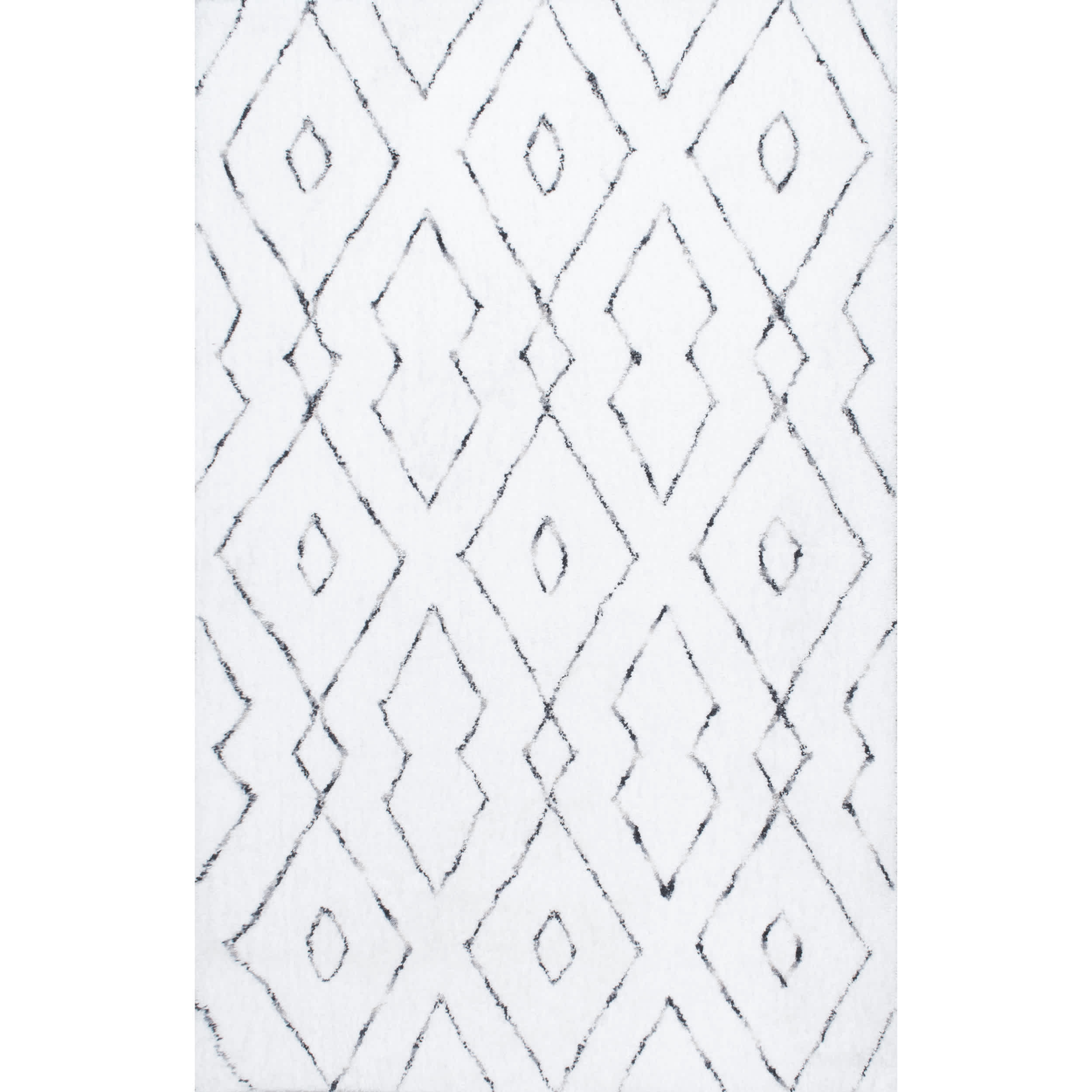 Hand Tufted Beaulah Shaggy Area Rug