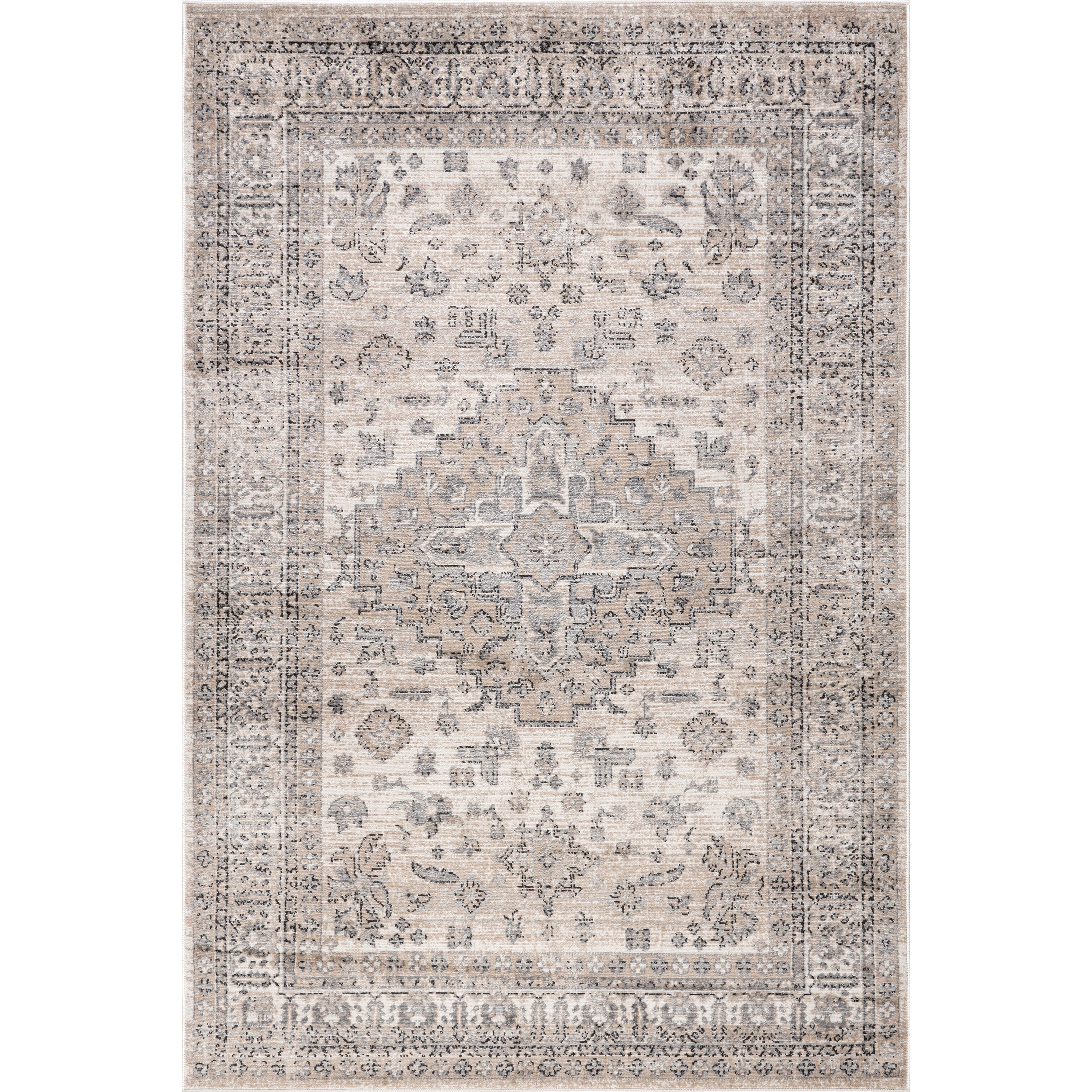 Lillith Traditional Medallion Area Rug