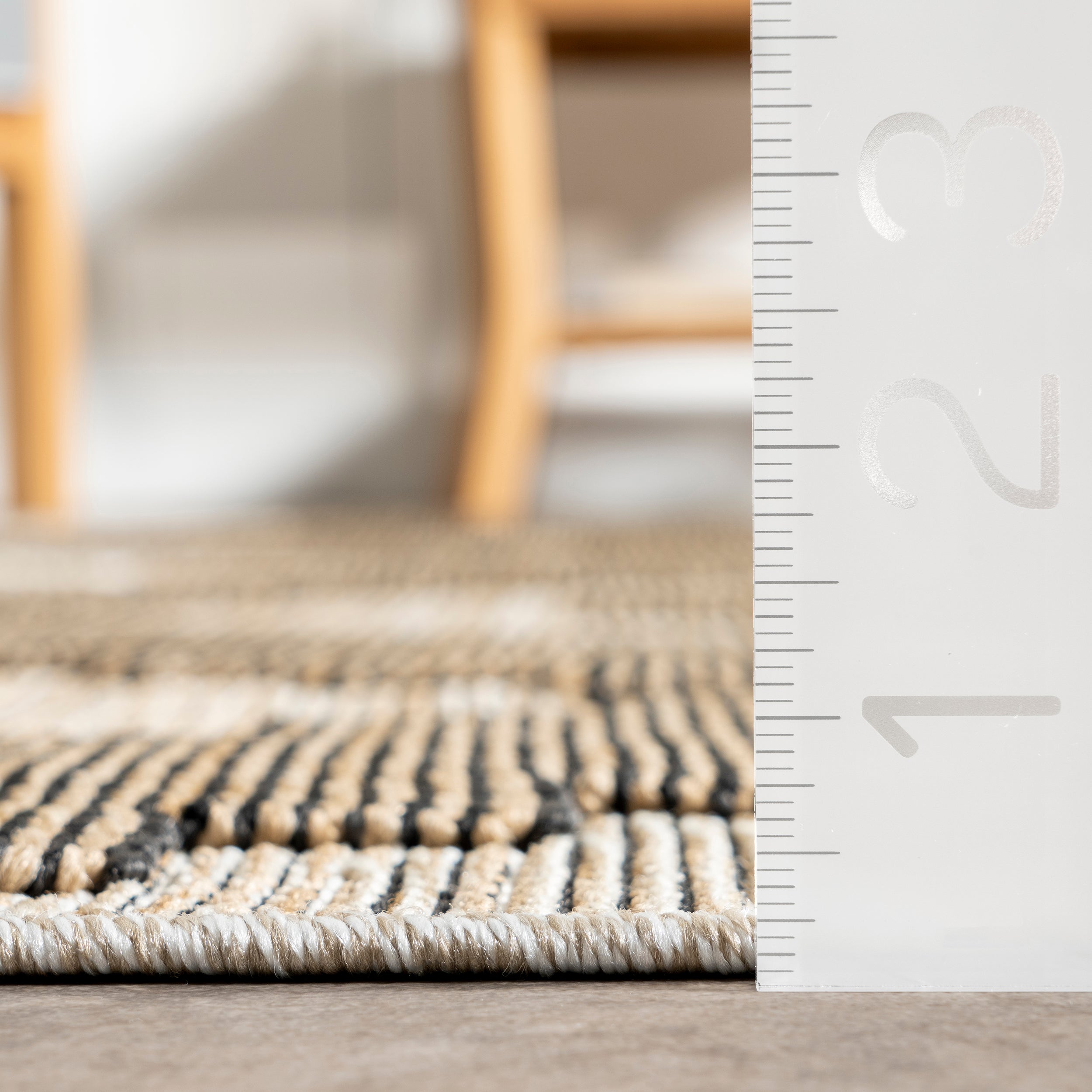 Teisha Tribal Diamond Indoor/Outdoor Area Rug - Image 3