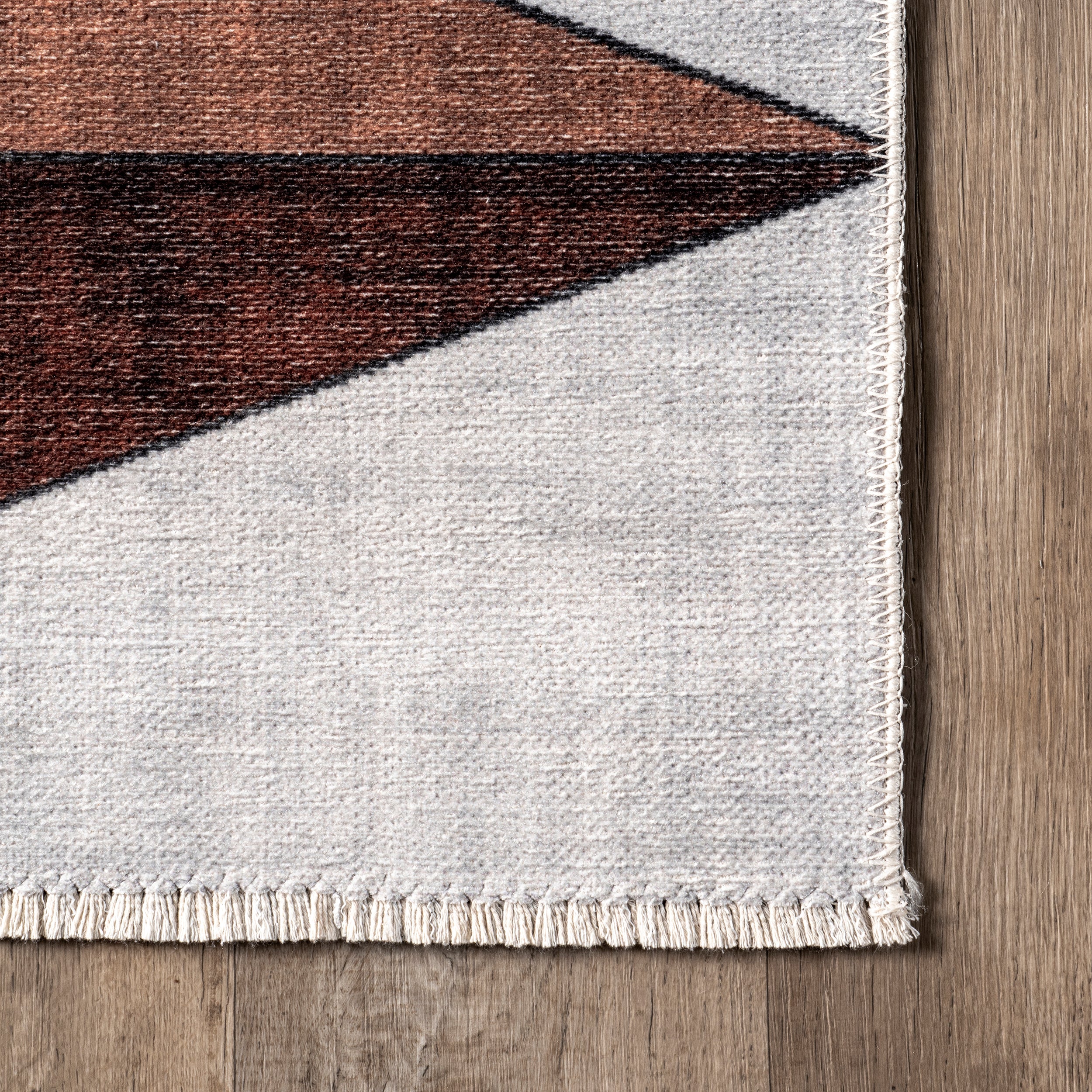 Isolde Diamond Machine Washable Area Rug - Image 5