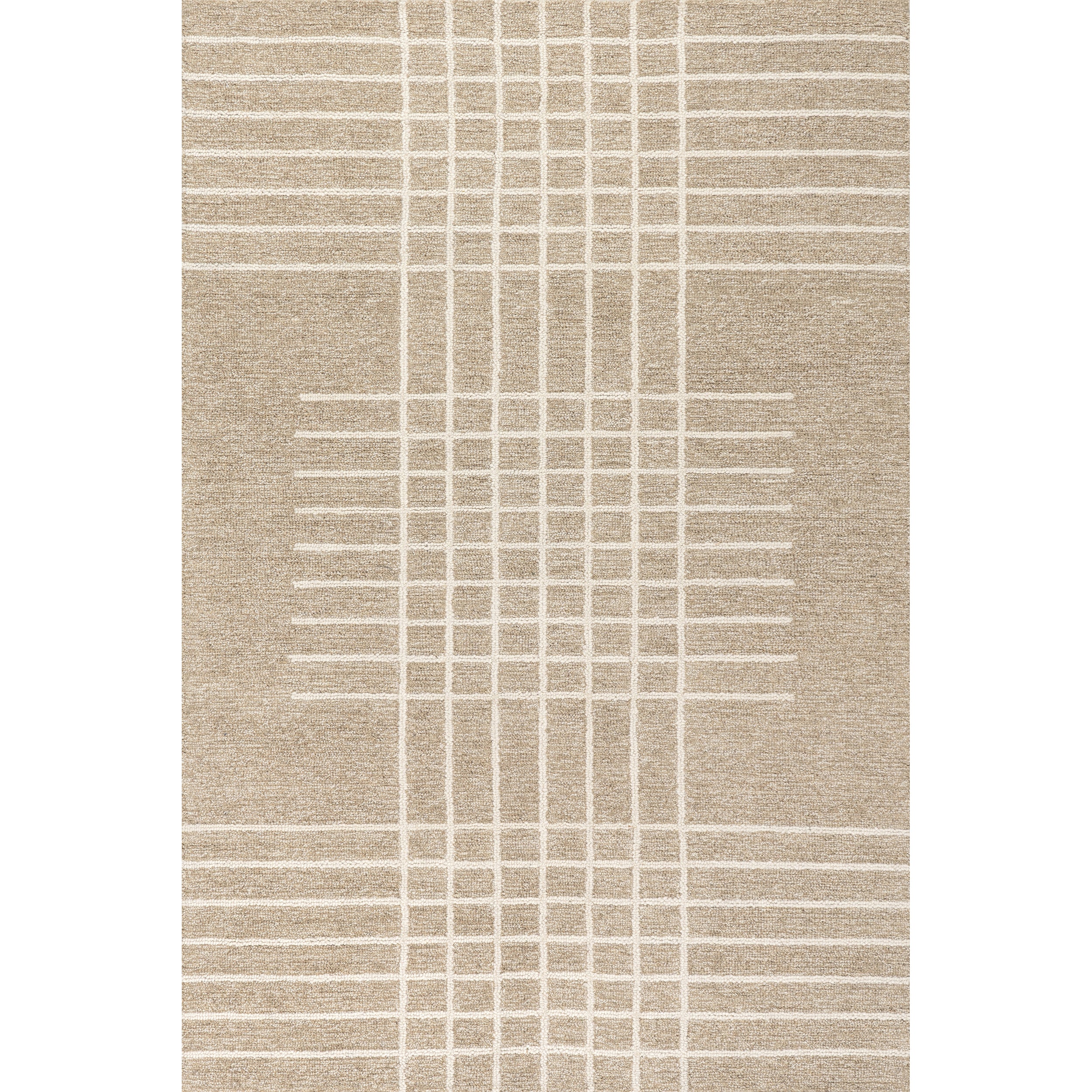 Teigen Contemporary Checkered Area Rug