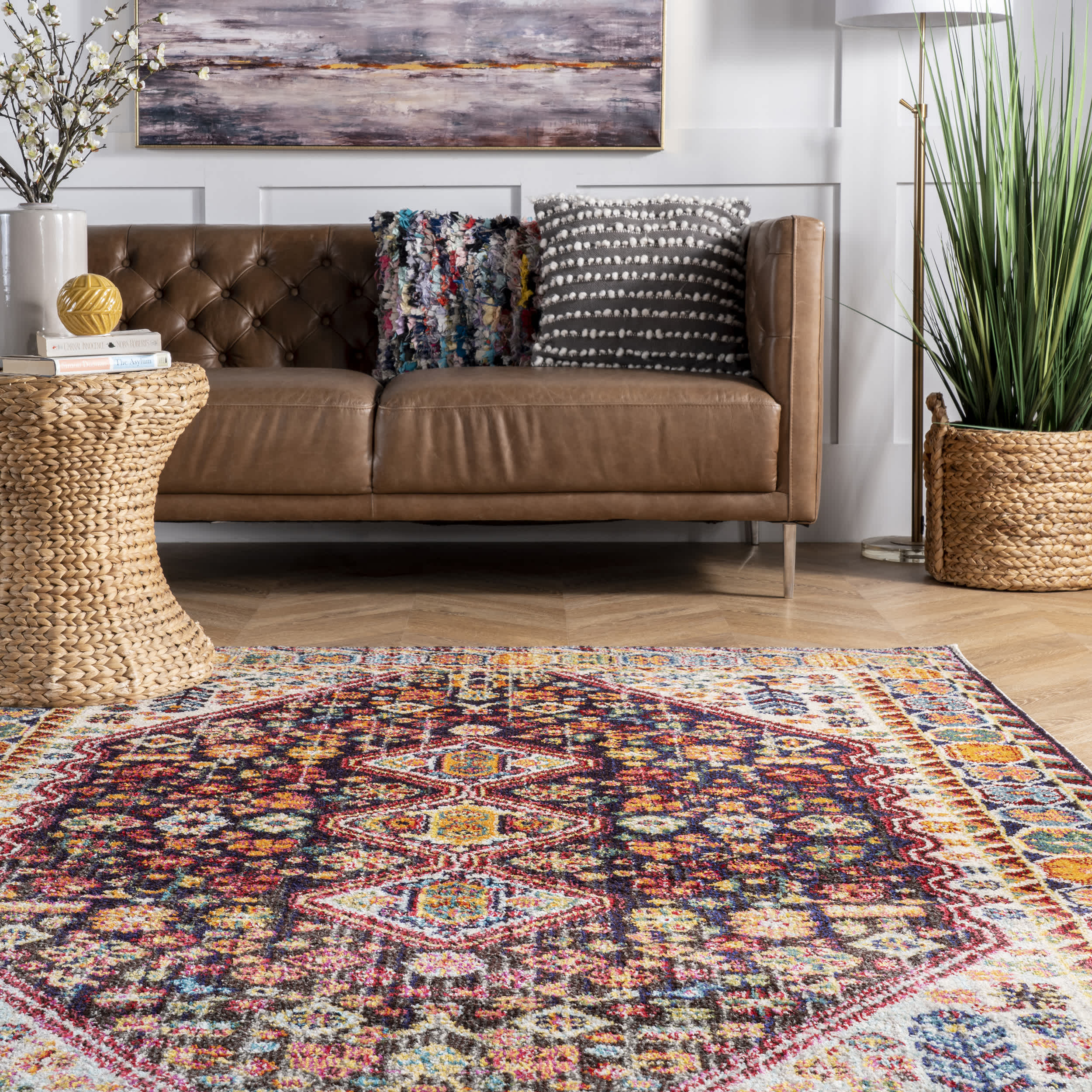 Vintage Erline Area Rug - Image 8