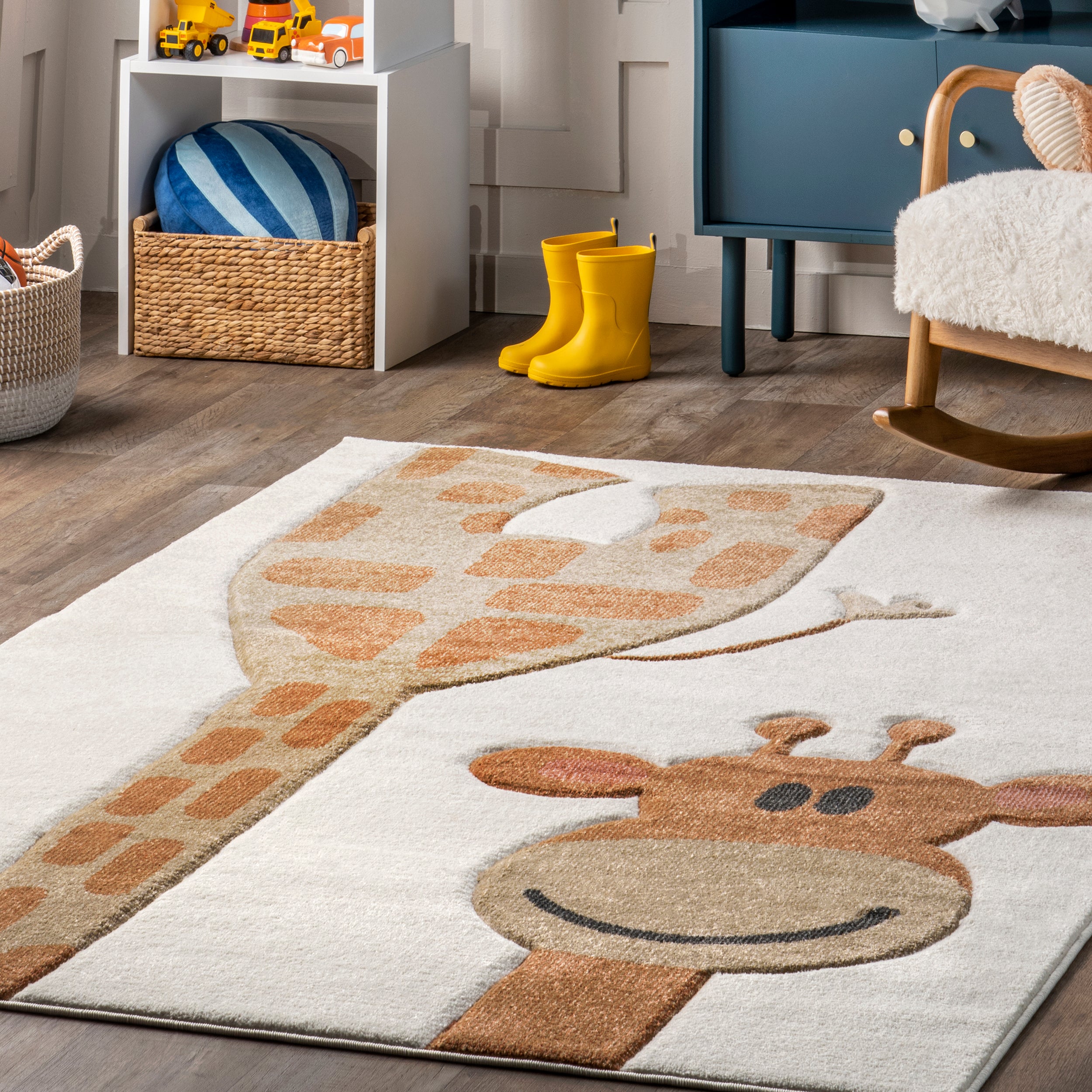 Anabell Giraffe Kids Area Rug - Image 9