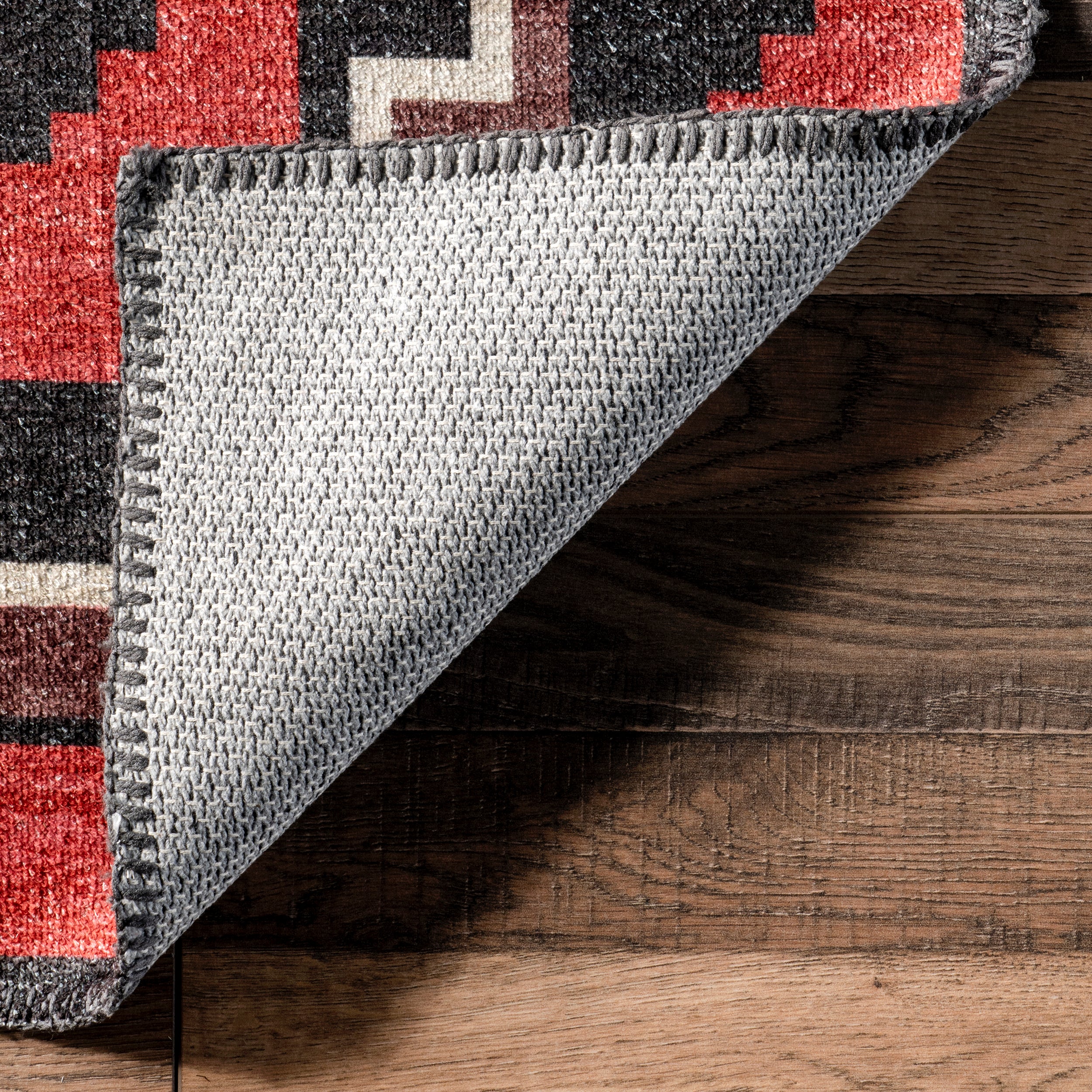 Adrena Bold Boho Machine Washable Area Rug - Image 7