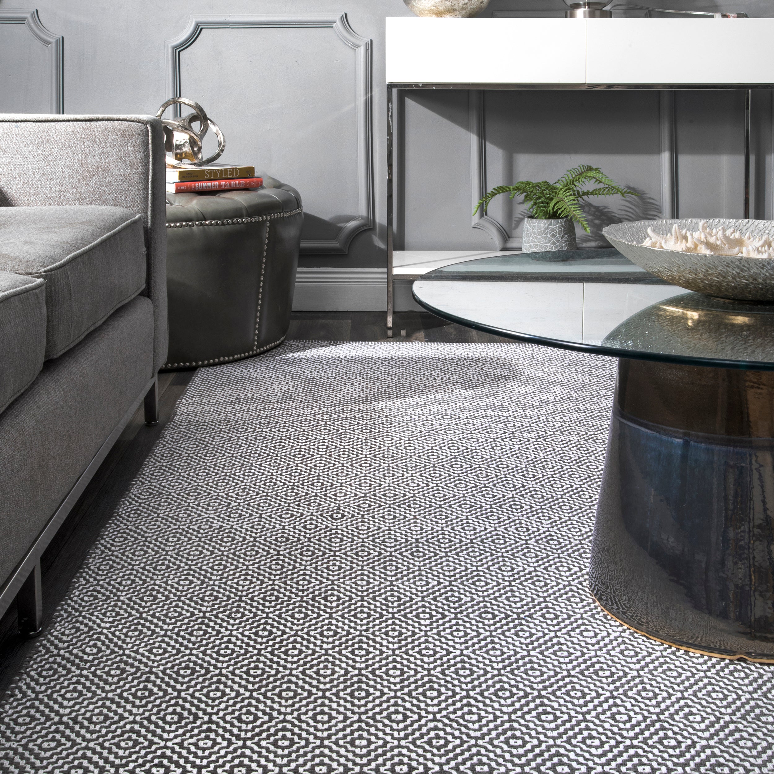 Lorretta Geometric Cotton Area Rug - Image 20