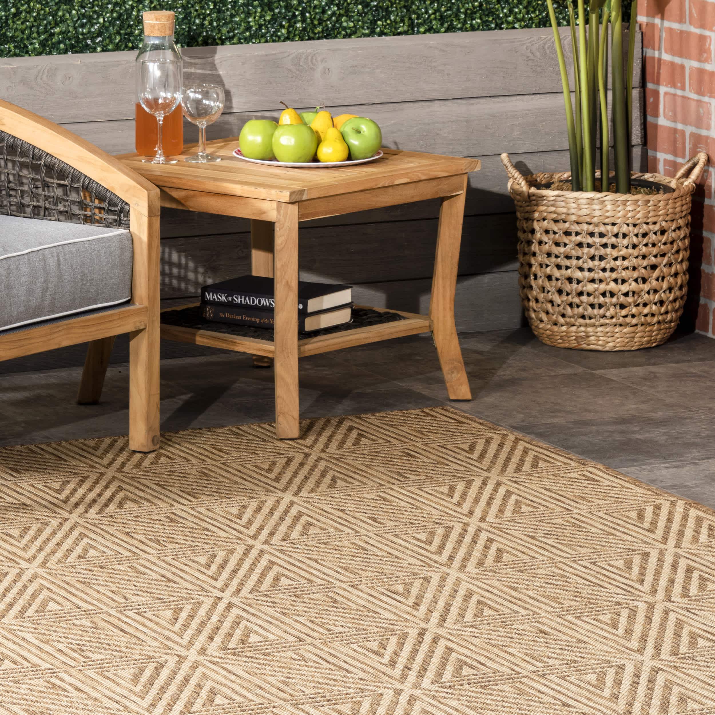 Harvey Abstract Trellis Indoor/Outdoor Area Rug - Image 27