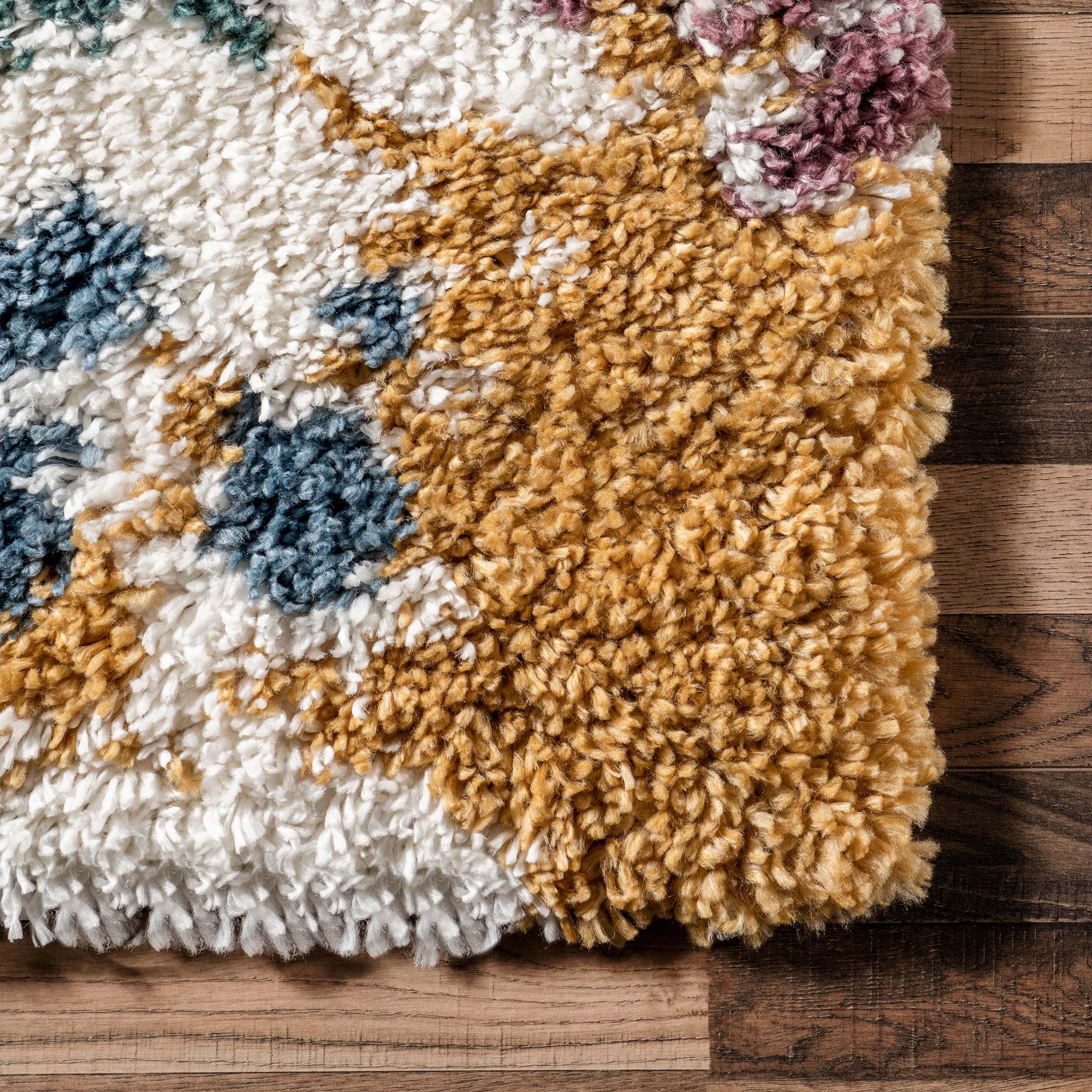 Queenie Colorful Splatter Kids Shag Area Rug - Image 5