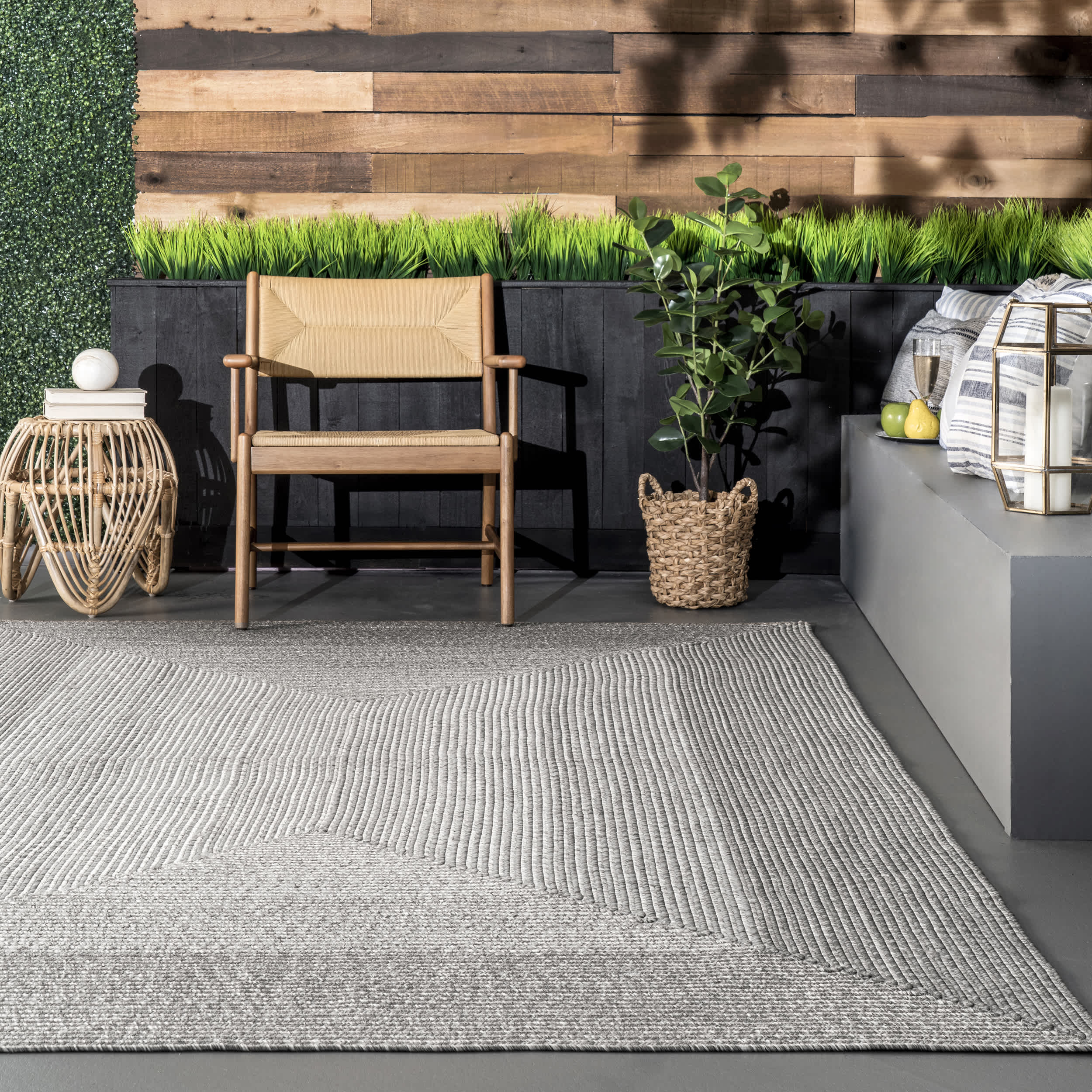 Jayda Braided Ombre Indoor/Outdoor Area Rug - Image 26