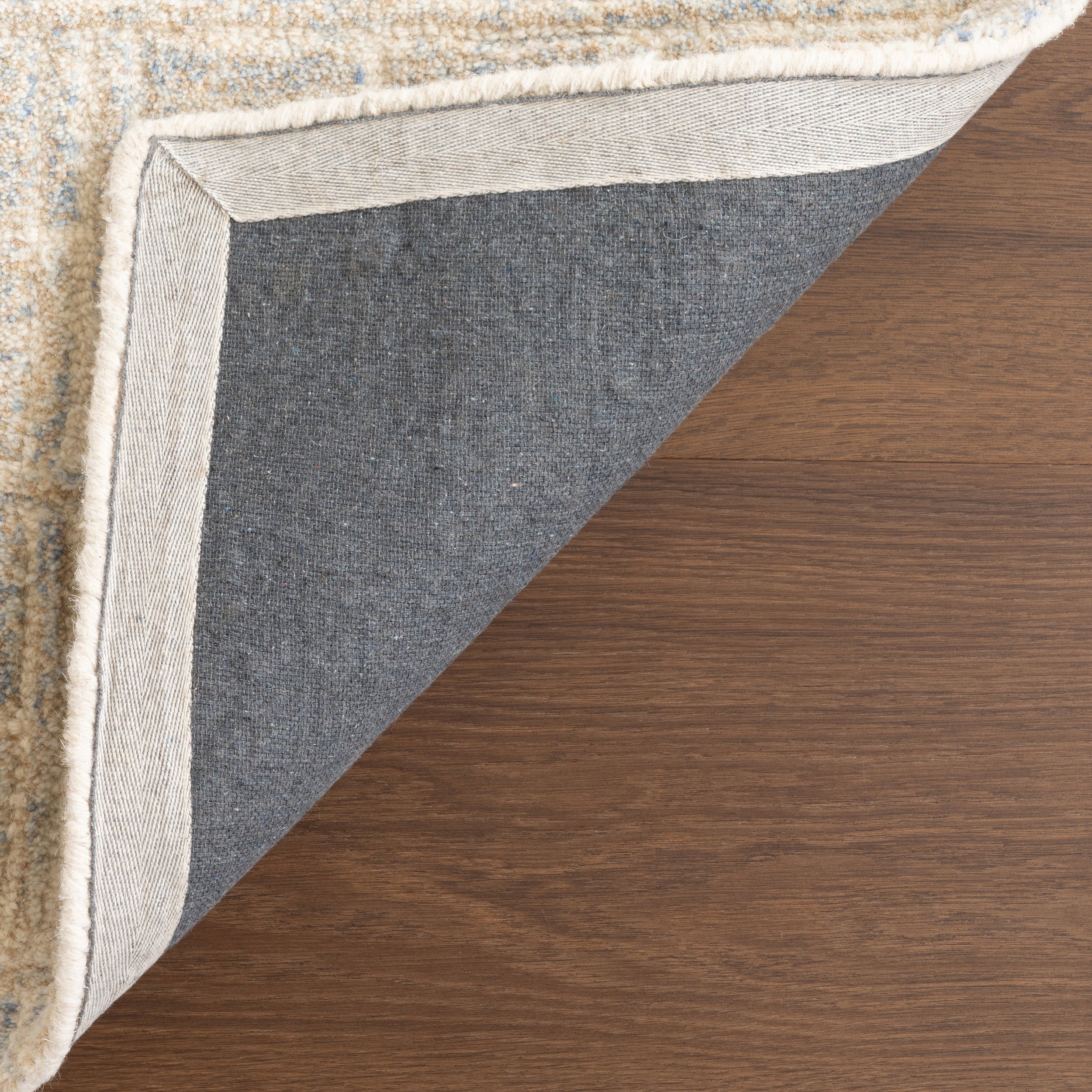 Camellia Checkered Wool Area Rug - Image 8