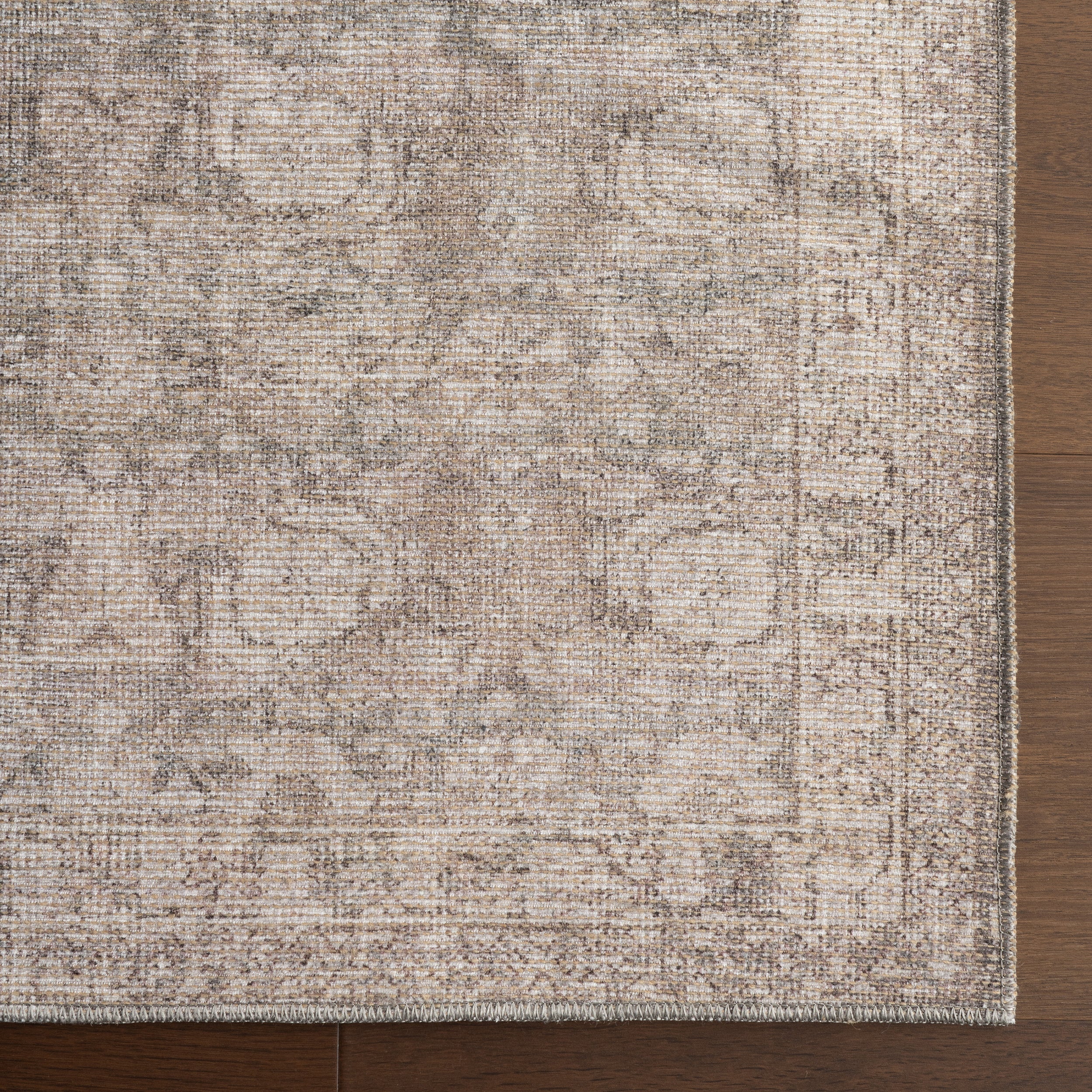 Hillstone Collection Delphi Traditional Vintage Medallion Area Rug - Image 6