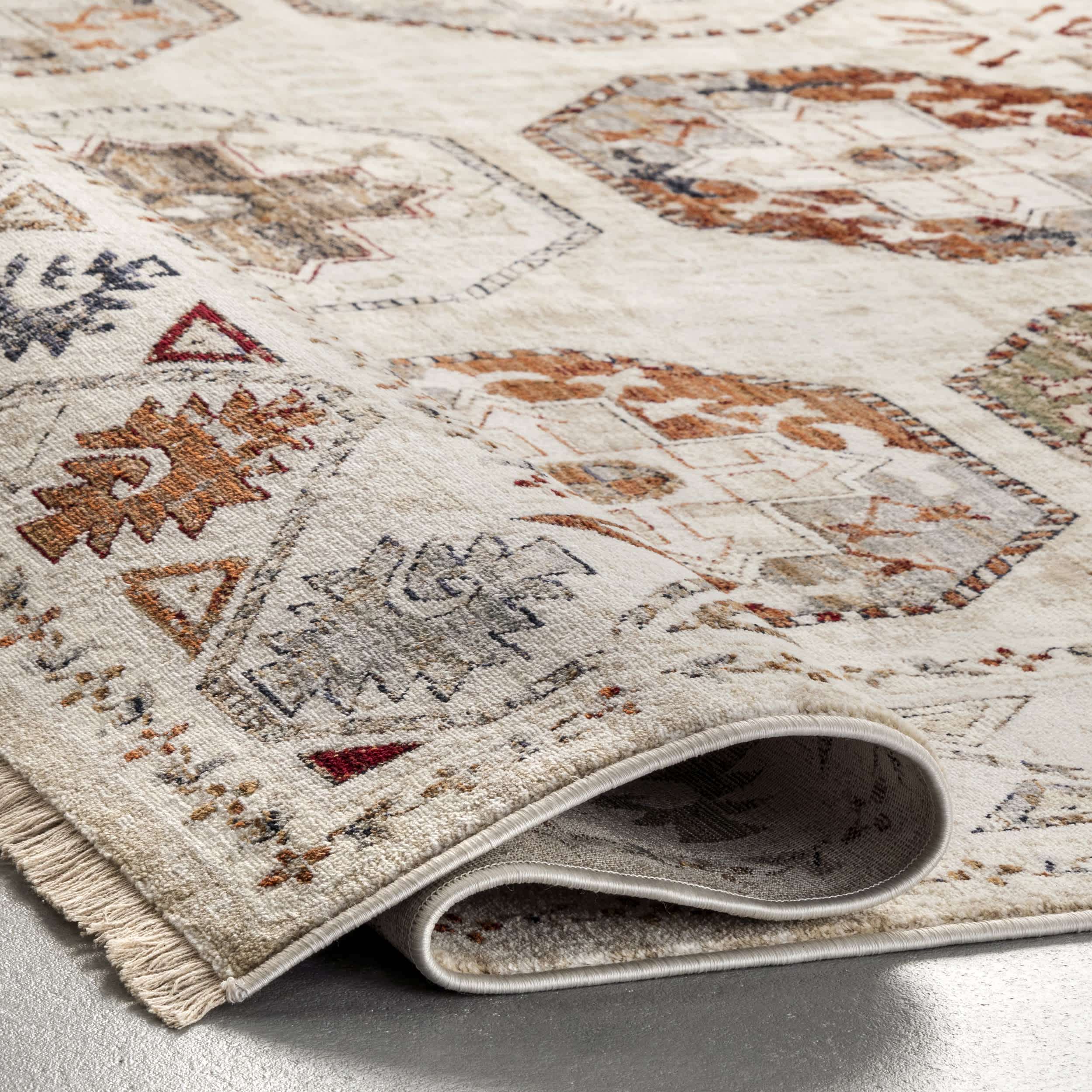 Astrid Traditional Motif Fringe Area Rug - Image 4