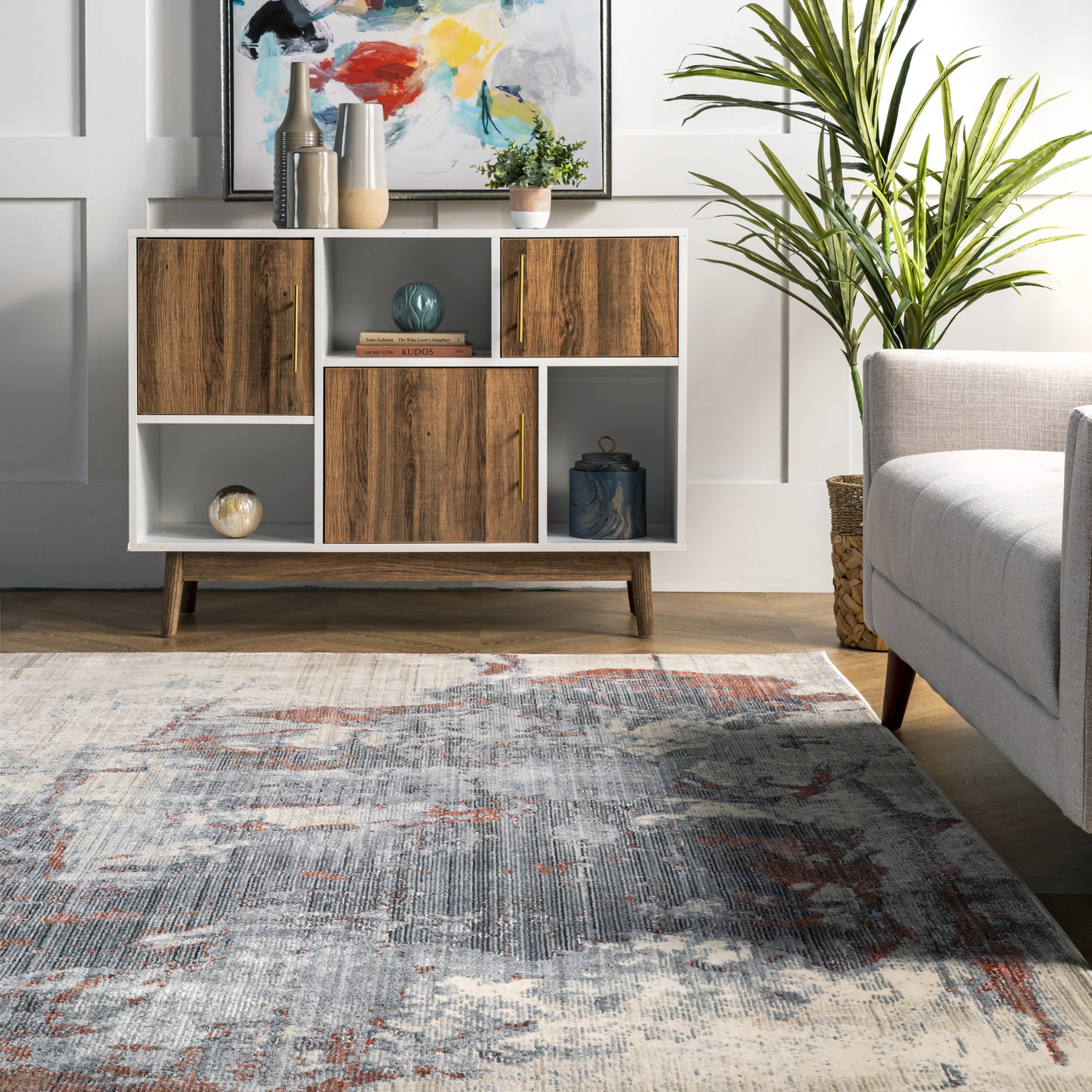 Abstract Rivera Area Rug - Image 8