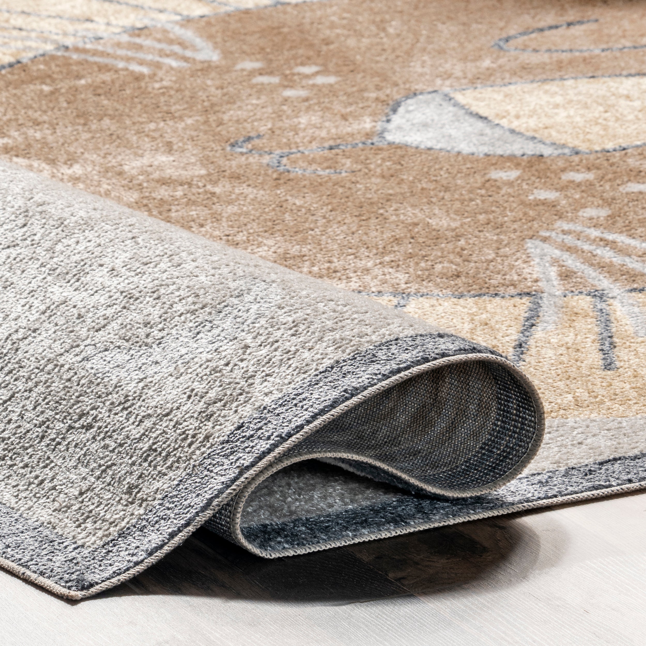 Remi Lion Kids Machine Washable Area Rug - Image 4