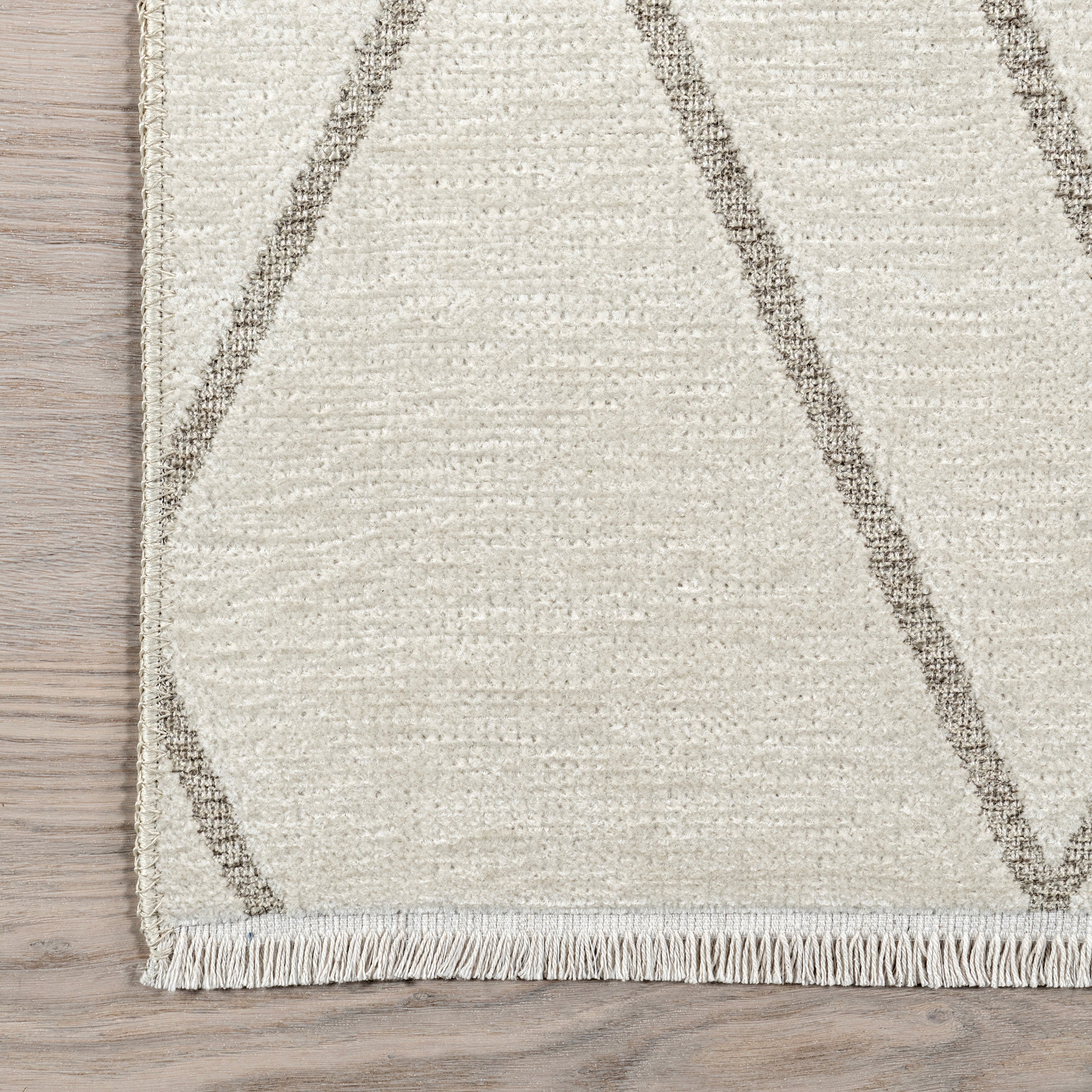 Sinclair Lattice Reversible Machine Washable Area Rug - Image 5