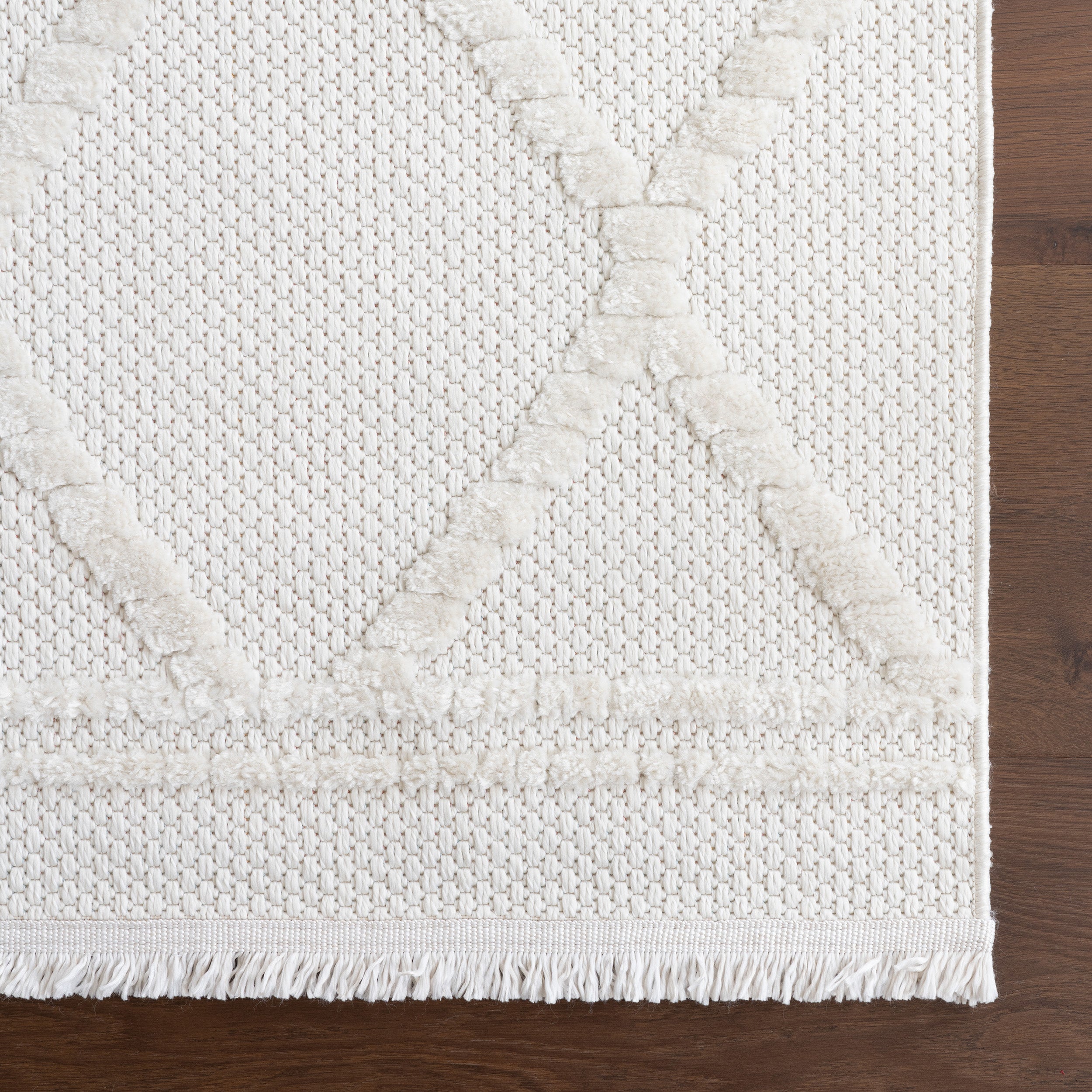 Amalie Trellis Fringe Area Rug - Image 6