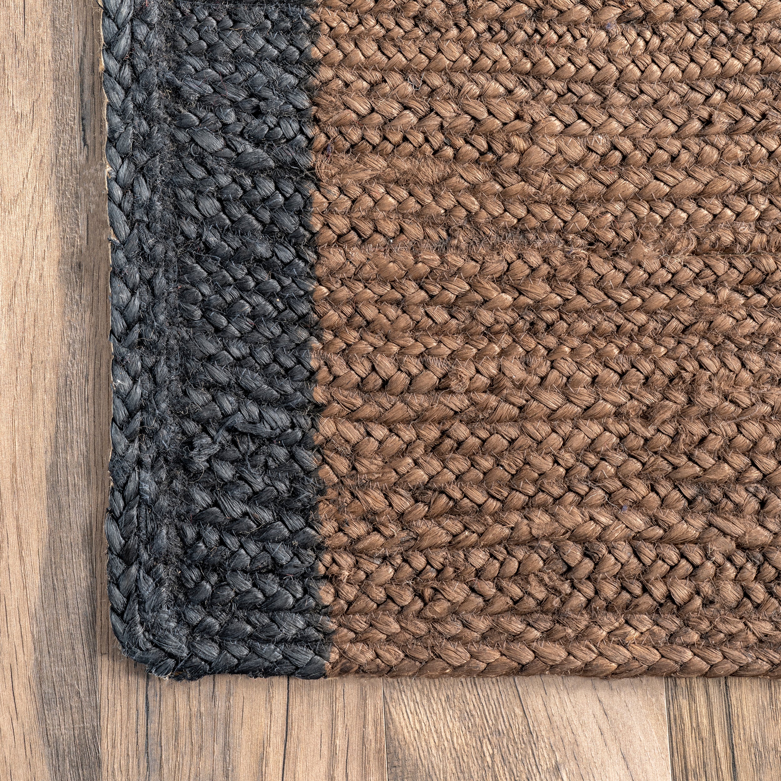 Holli Abstract Braided Jute Area Rug - Image 5