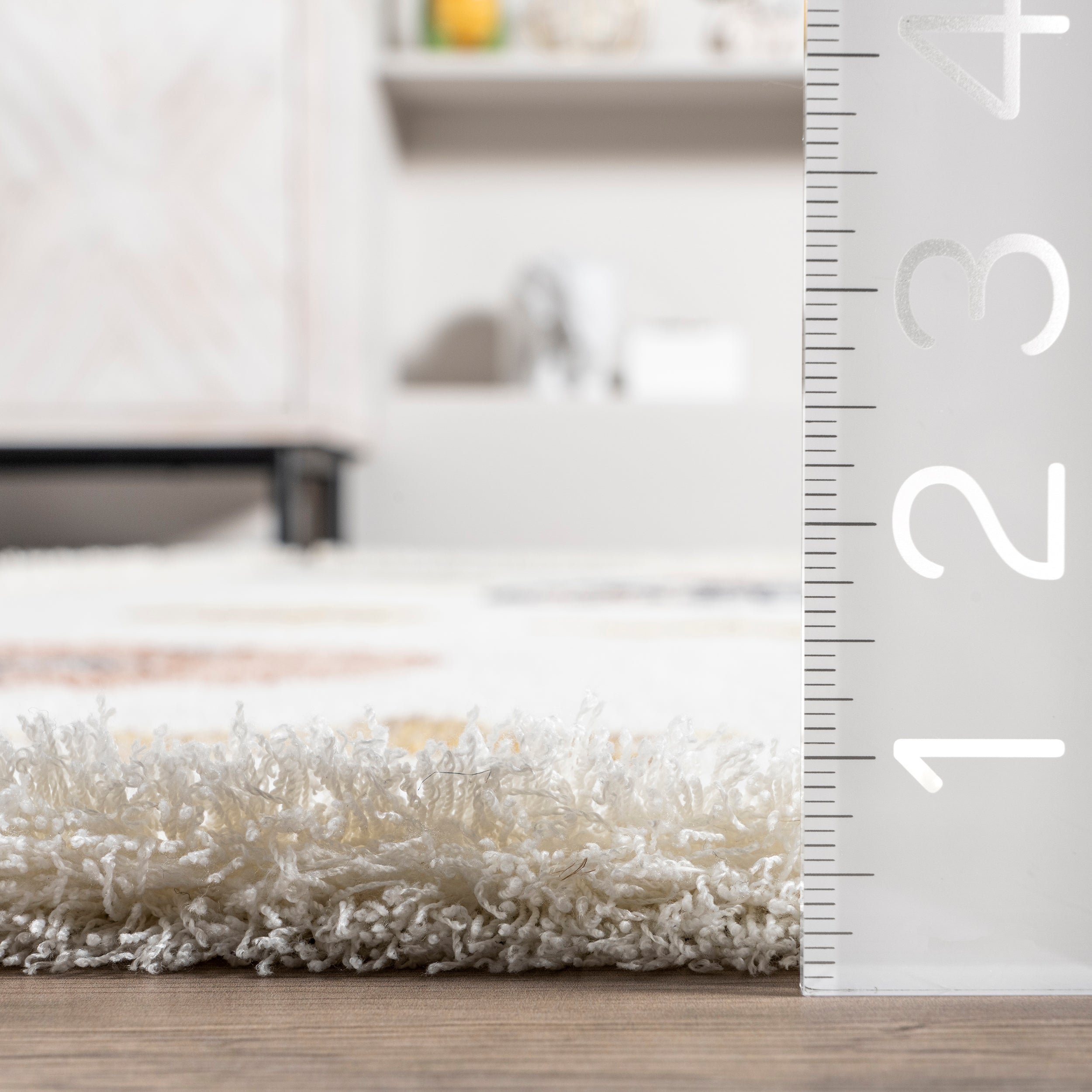 Caree Astronaut Kids Fringe Area Rug - Image 3
