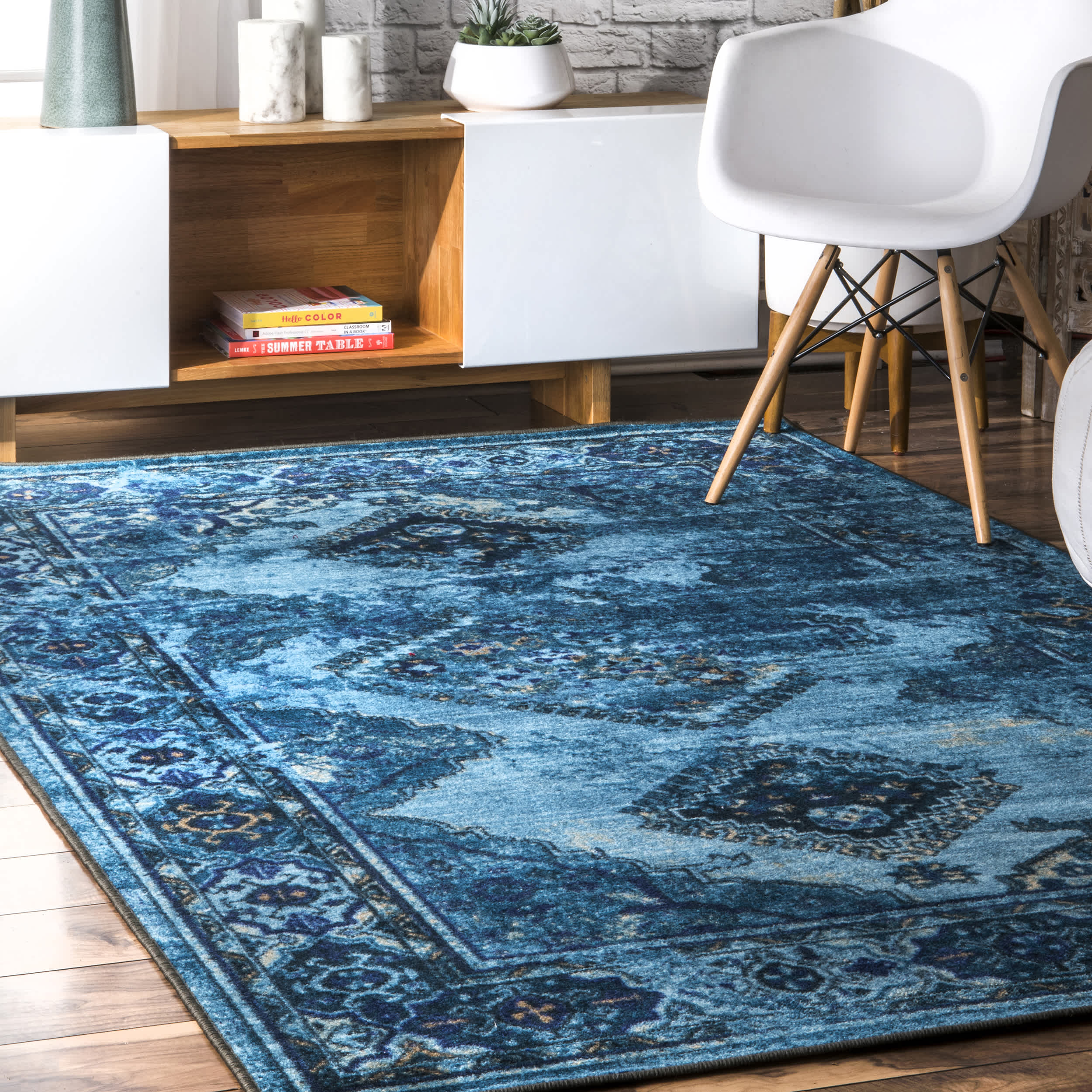 Distressed Tribal Lavonna Area Rug - Image 5