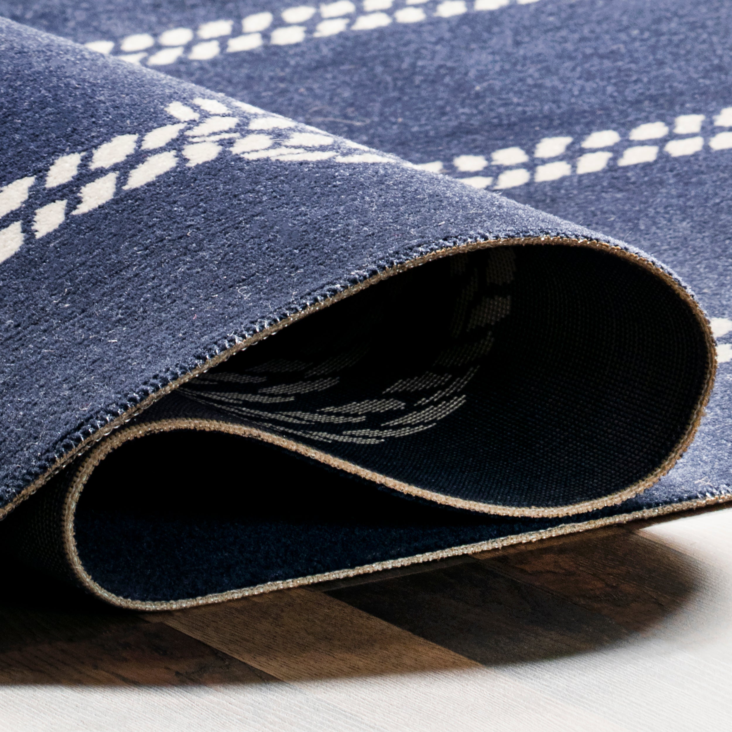 Ida Coastal Ropes Indoor/Outdoor Fringe Area Rug - Image 4