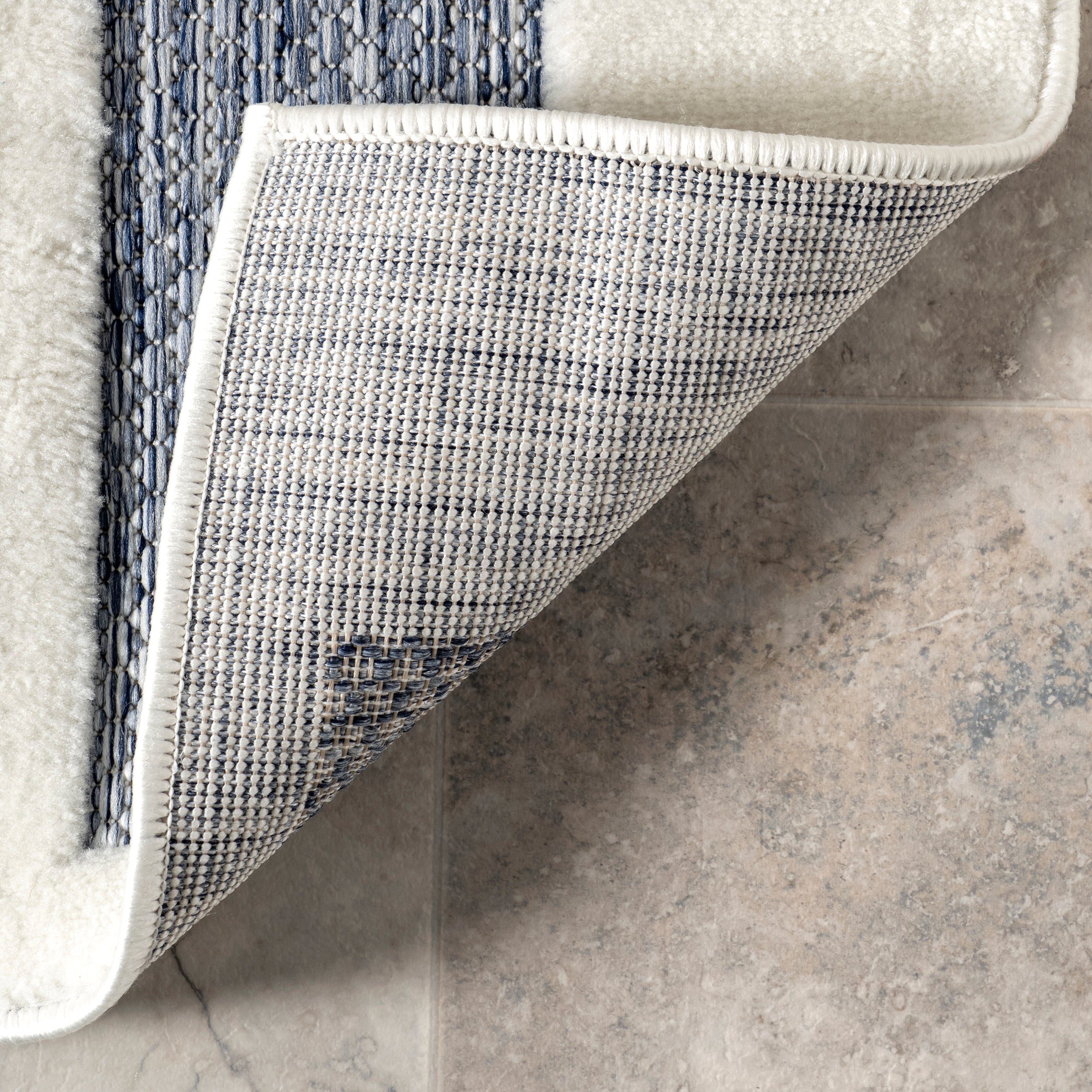 Neri Modern Bars Indoor/Outdoor Area Rug - Image 7