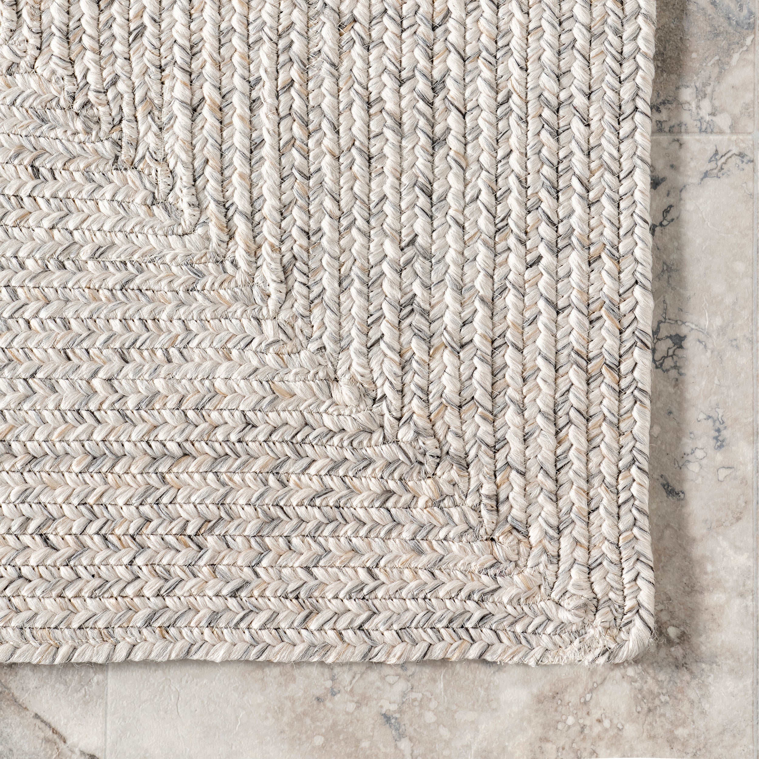 Wynn Braided Indoor/Outdoor Area Rug - Image 5