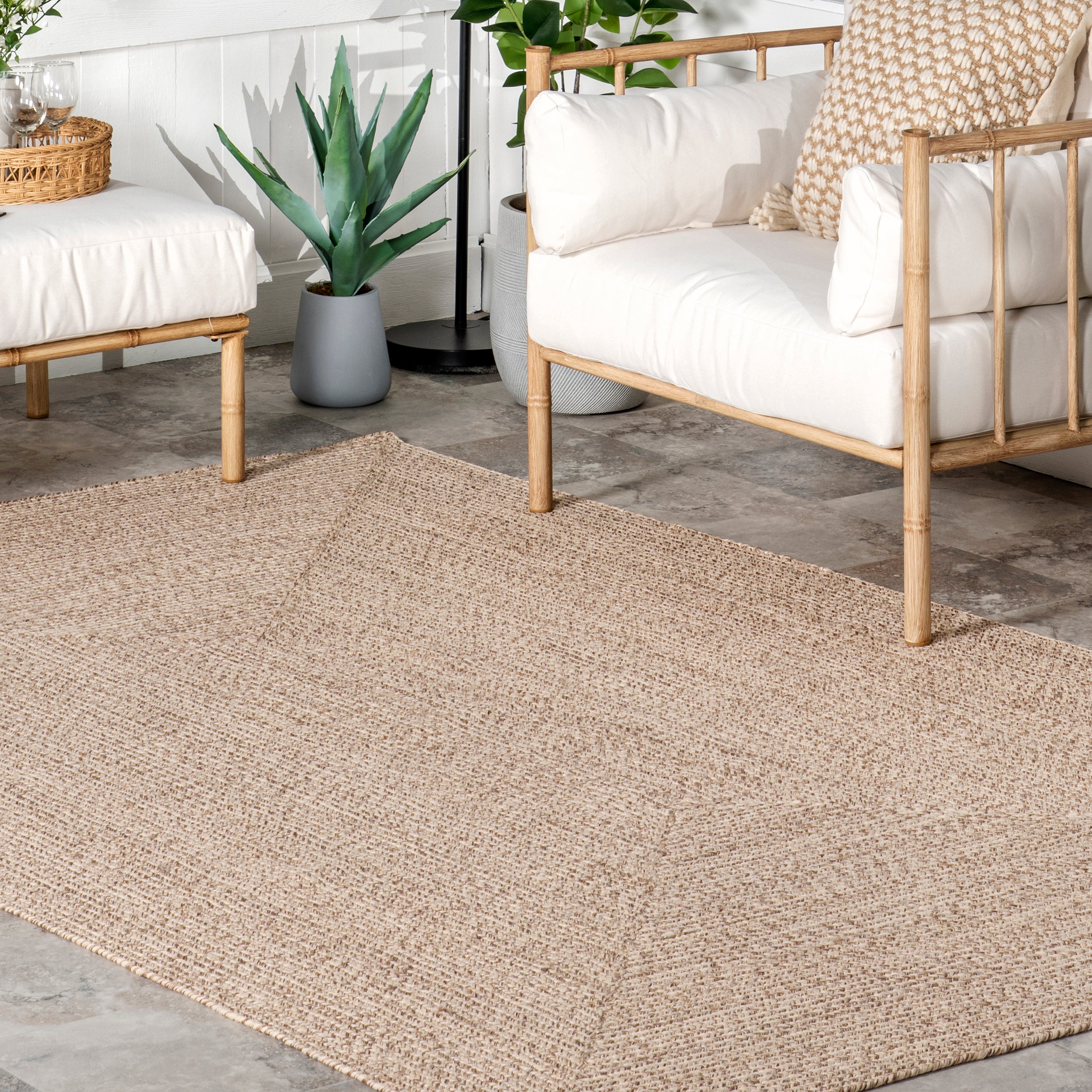 Wynn Braided Indoor/Outdoor Area Rug - Image 21