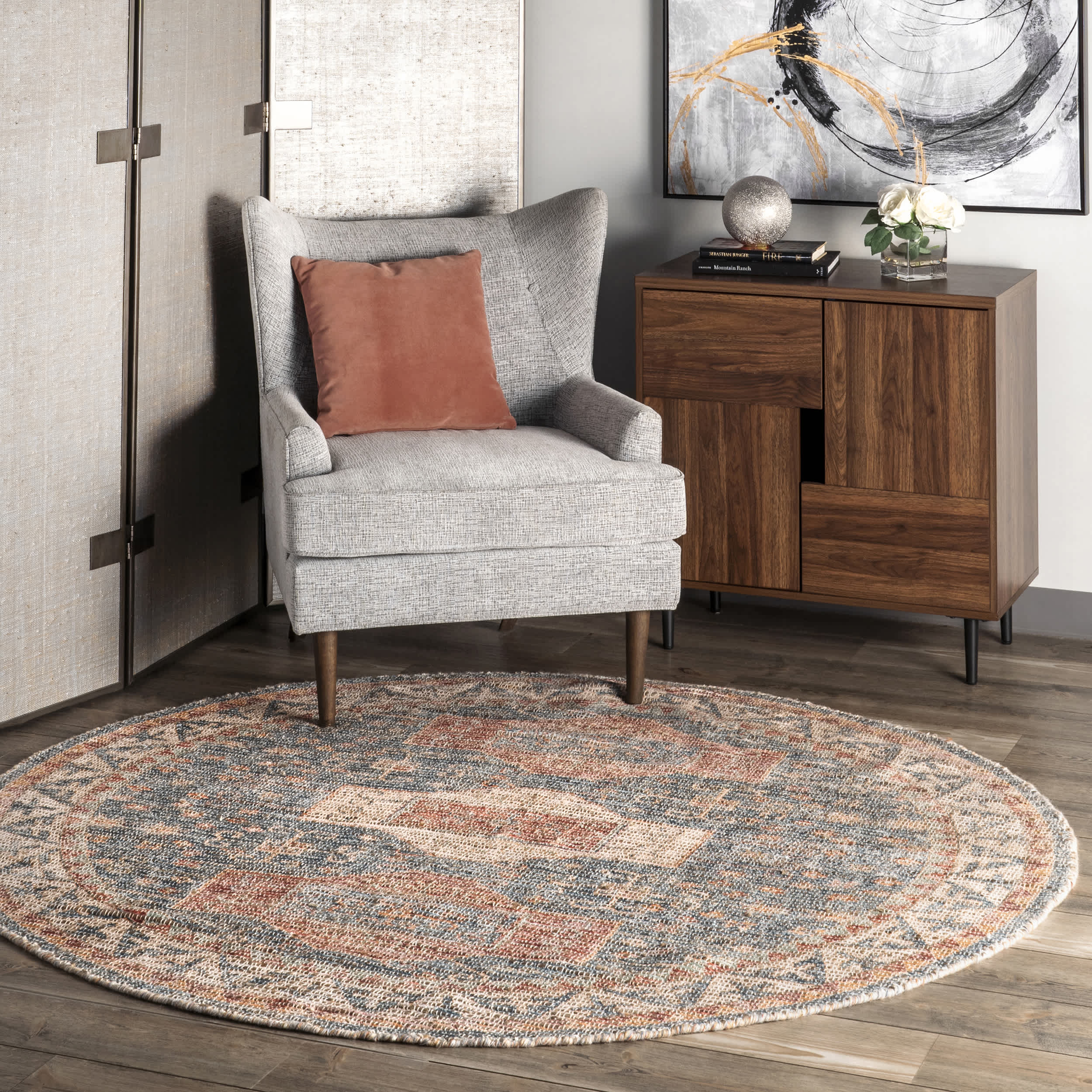 Jacquelyn Flatweave Area Rug - Image 11