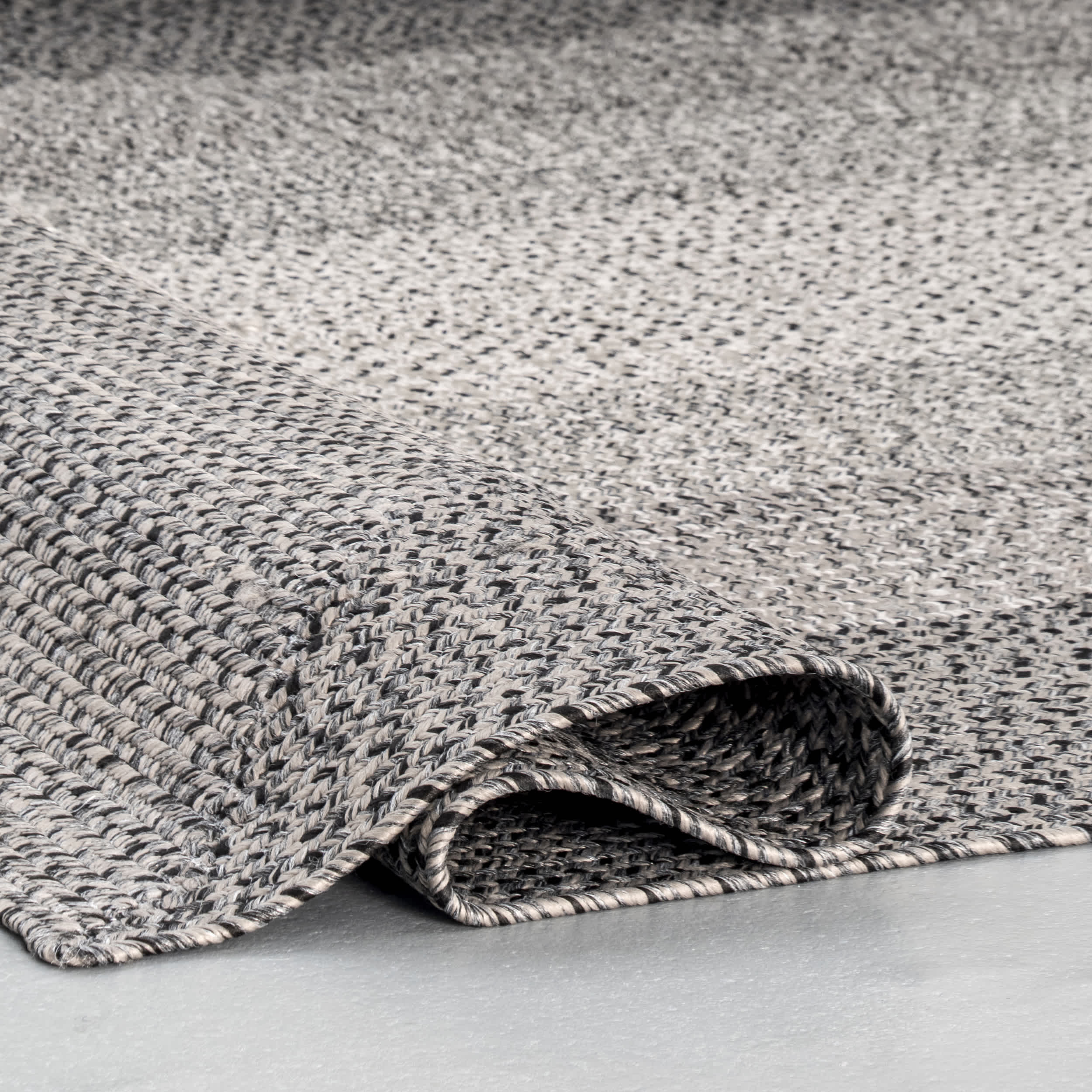 Jayda Braided Ombre Indoor/Outdoor Area Rug - Image 13