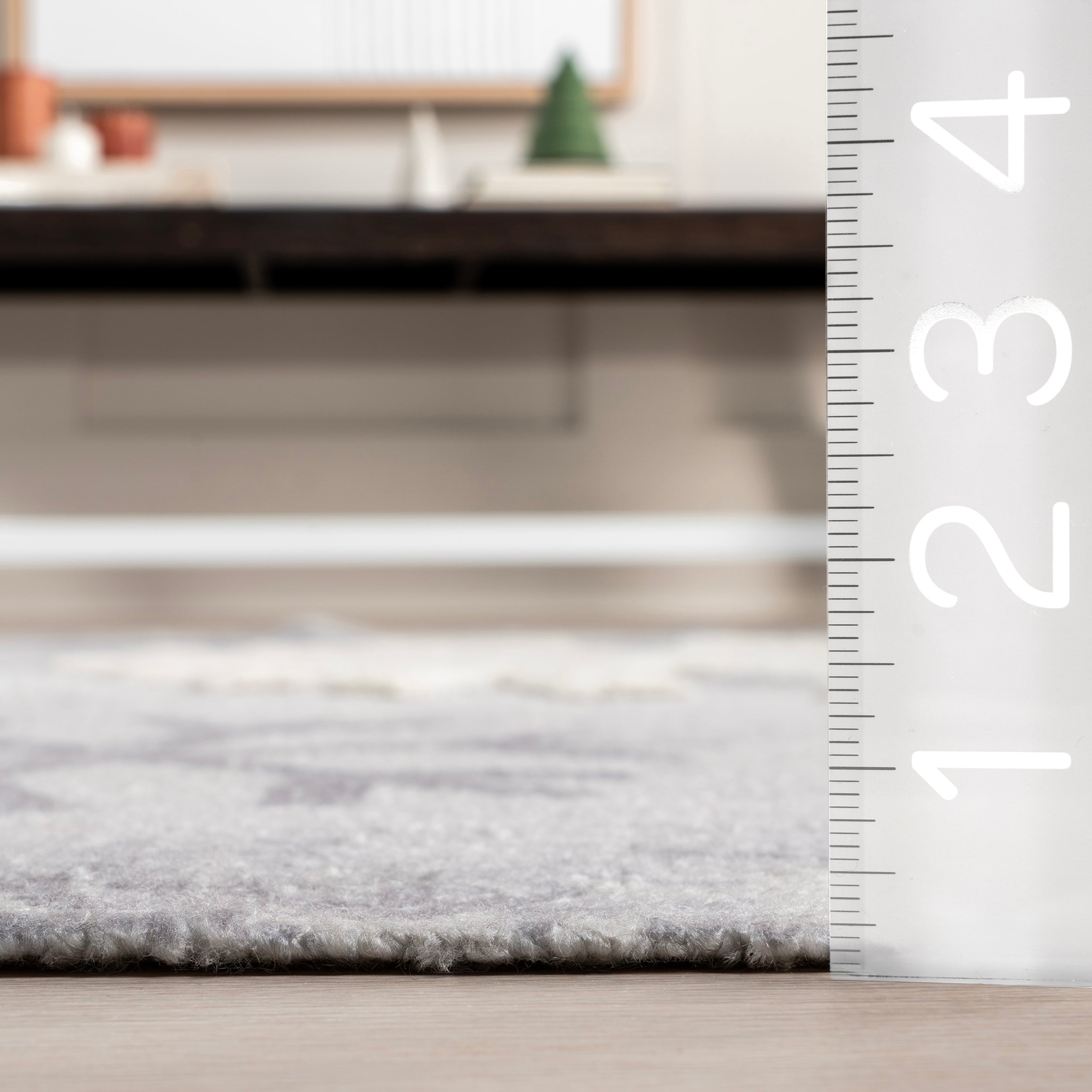 Fiona High-Low Snowfall Area Rug - Image 3