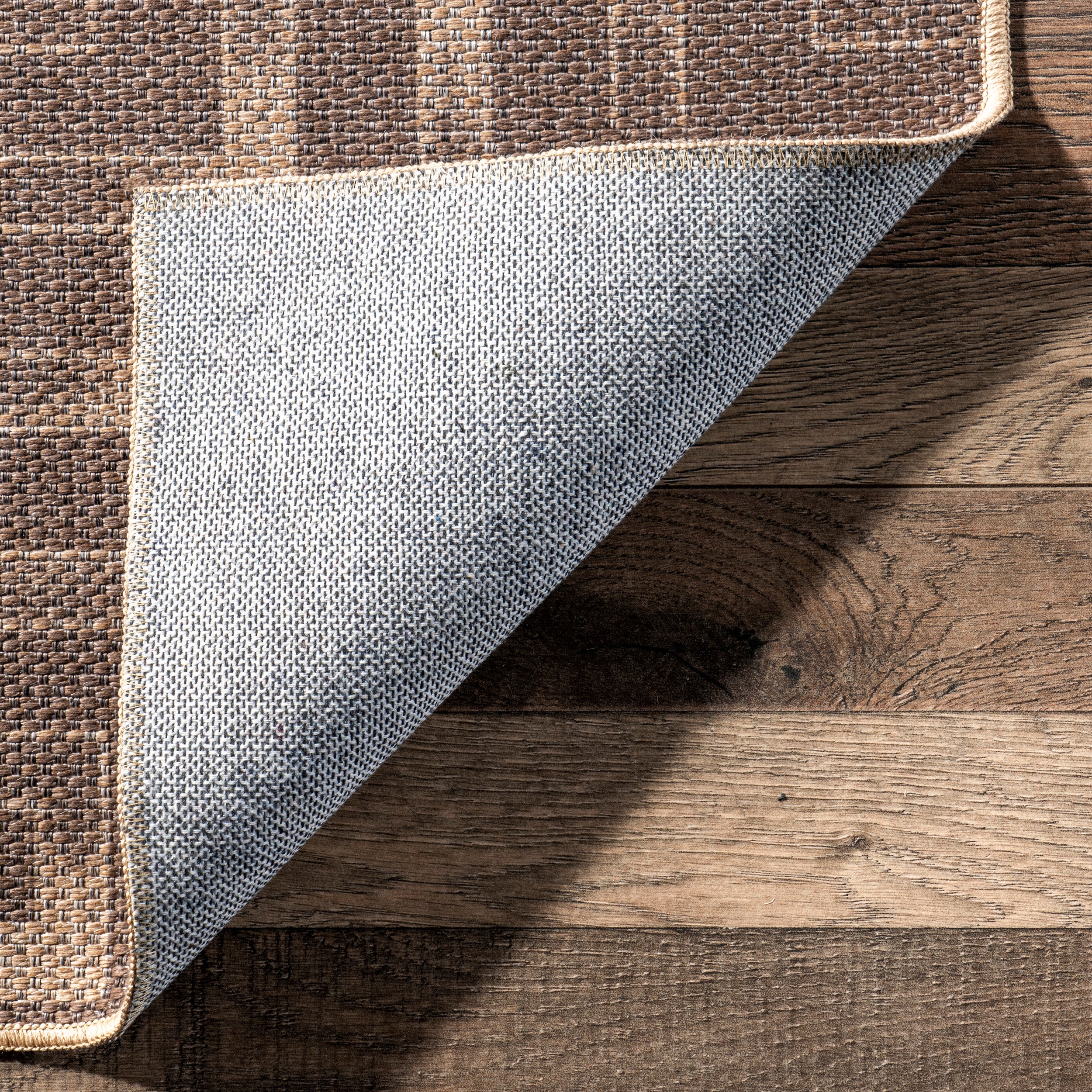 Sufia Geometric Easy-Jute Machine Washable Area Rug - Image 7
