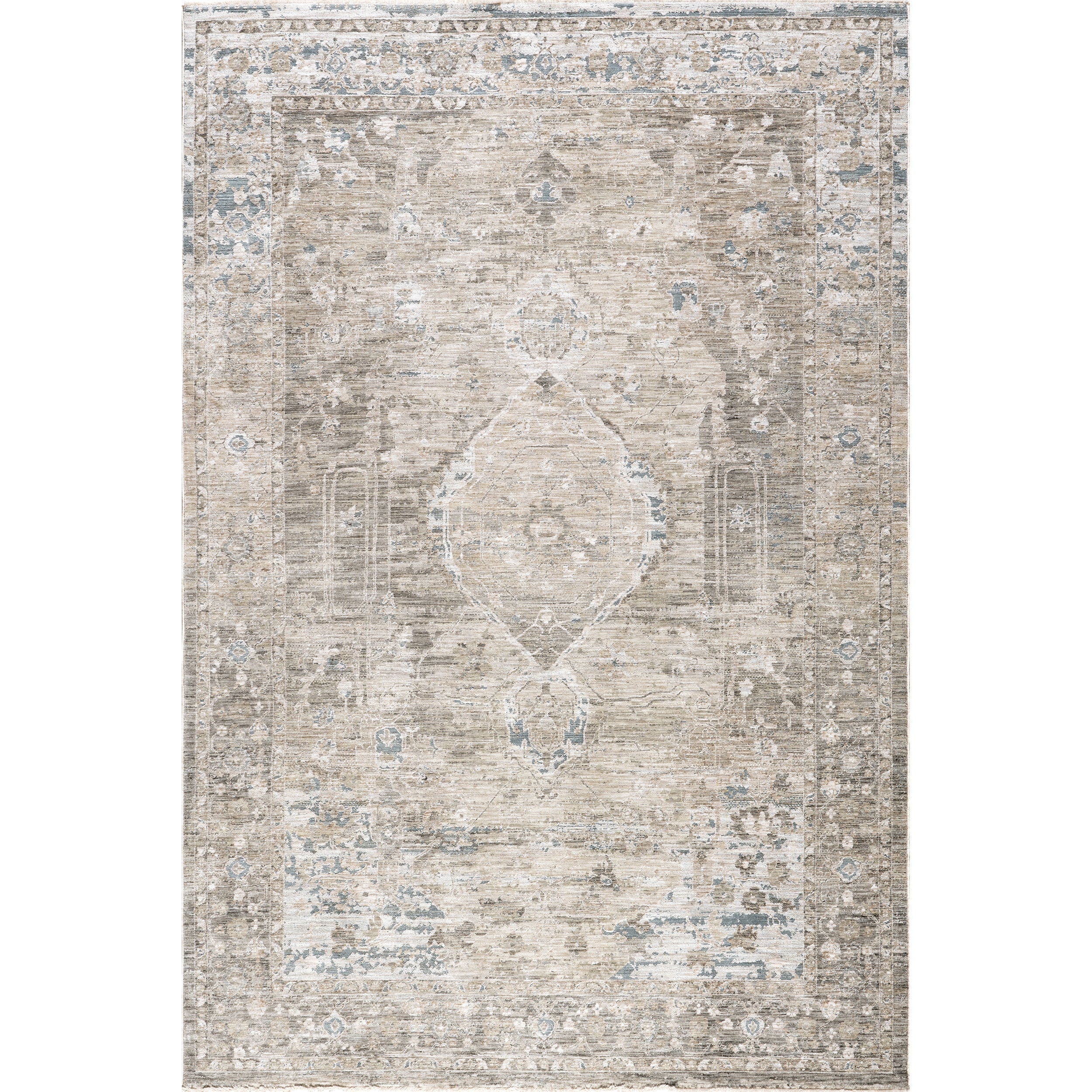 Graciela Medallion Fringe Area Rug