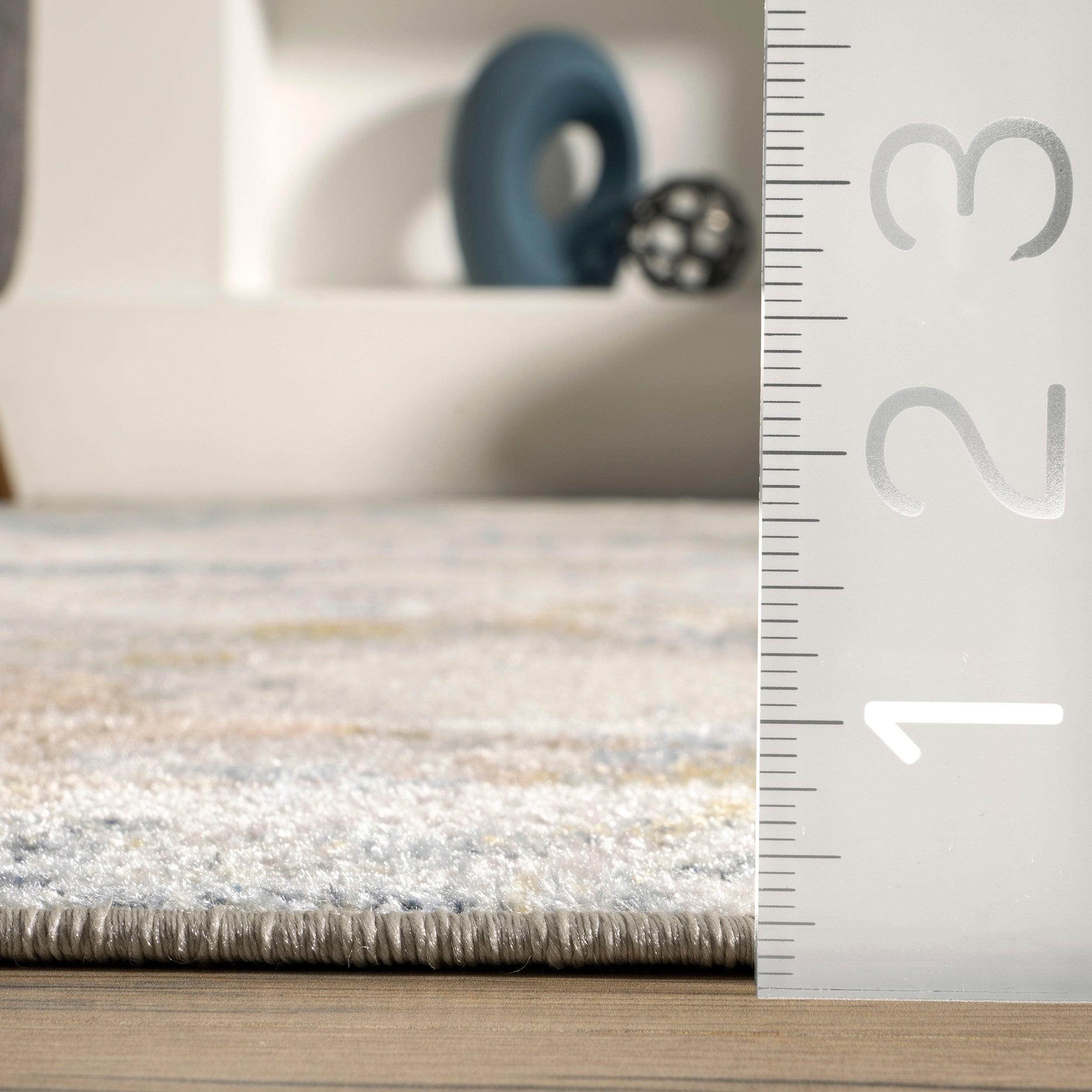 Daveign Abstract Lines Machine Washable Area Rug - Image 3
