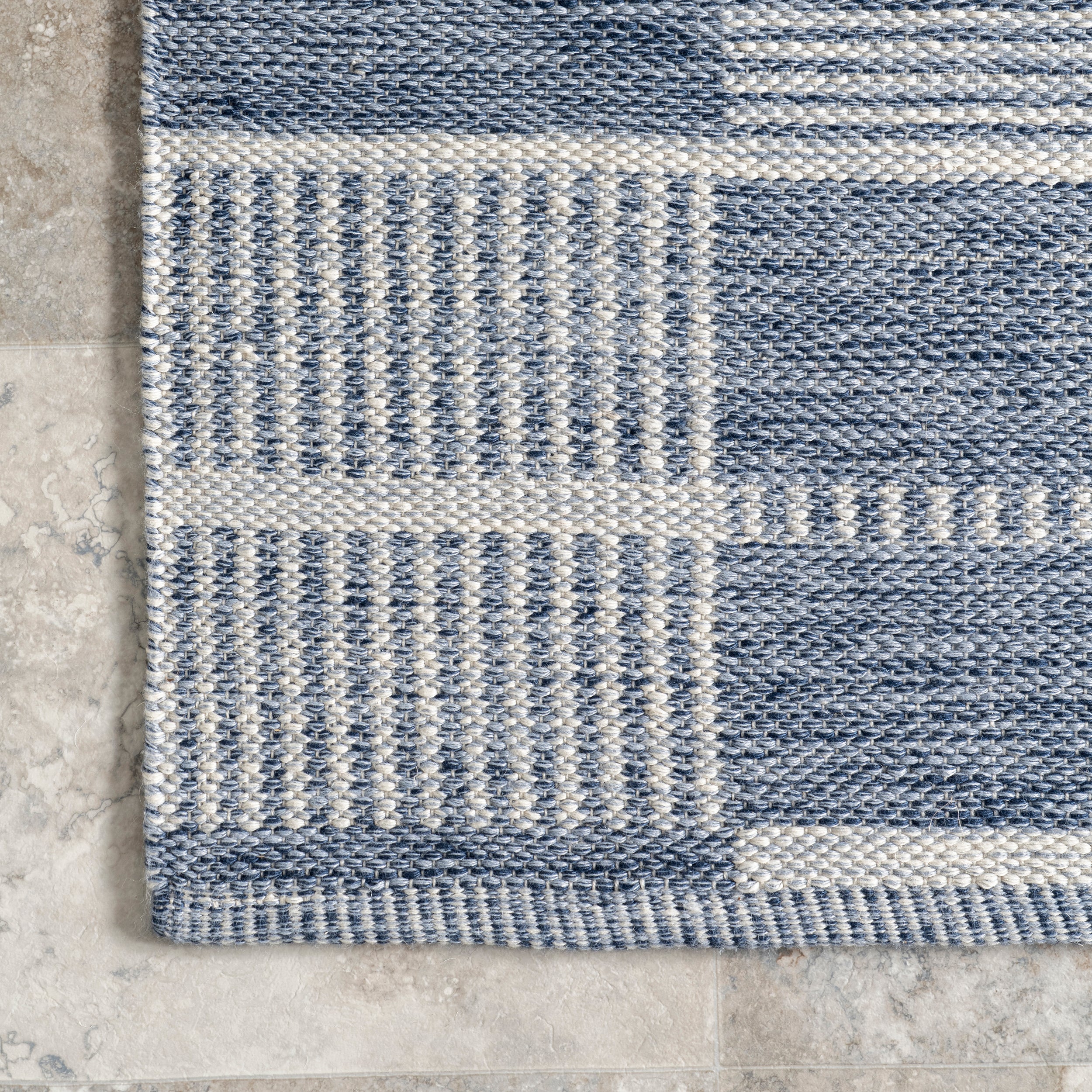 Rayla Striped Blocks Indoor/Outdoor Area Rug - Image 5