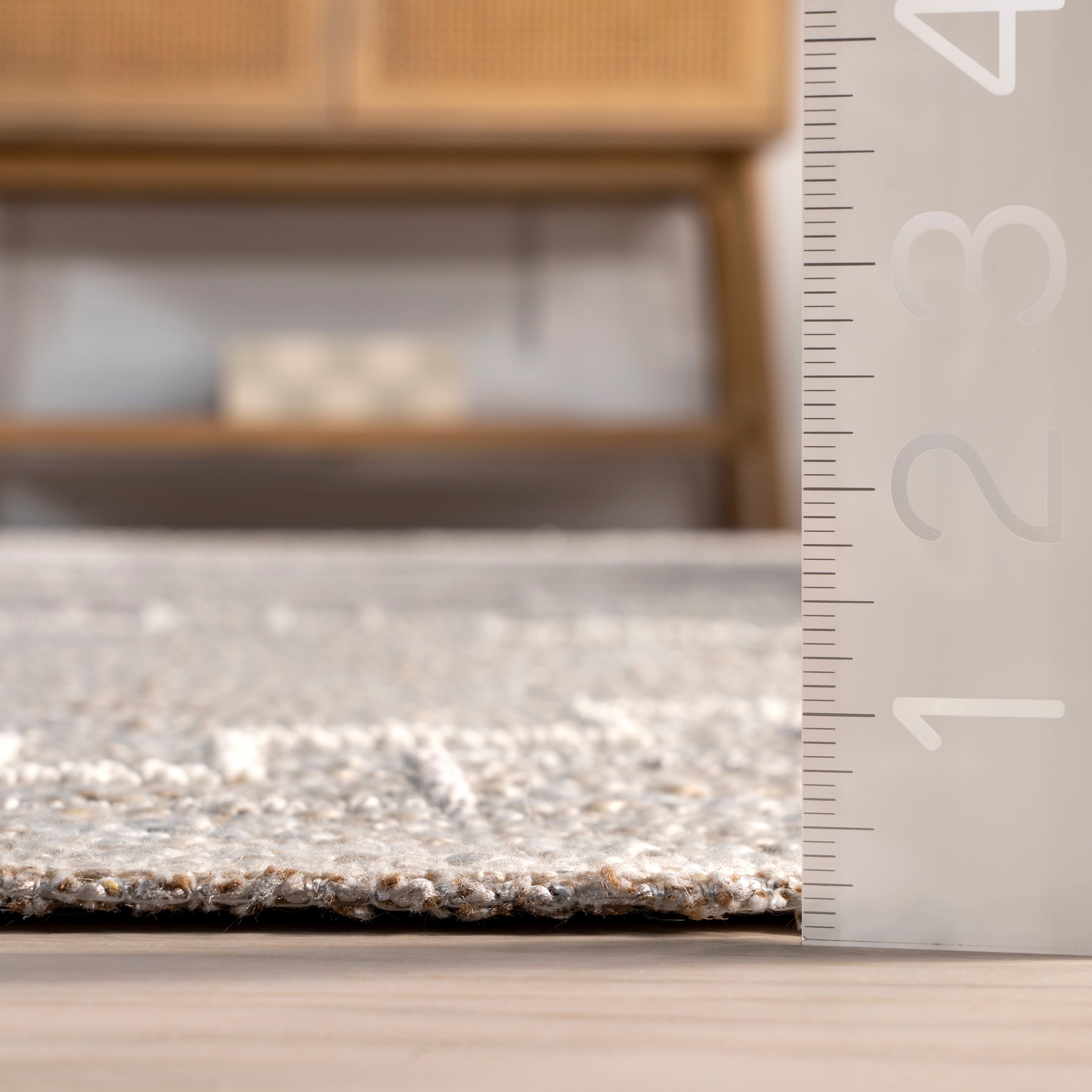 Alani Textured Moroccan Area Rug - Image 3