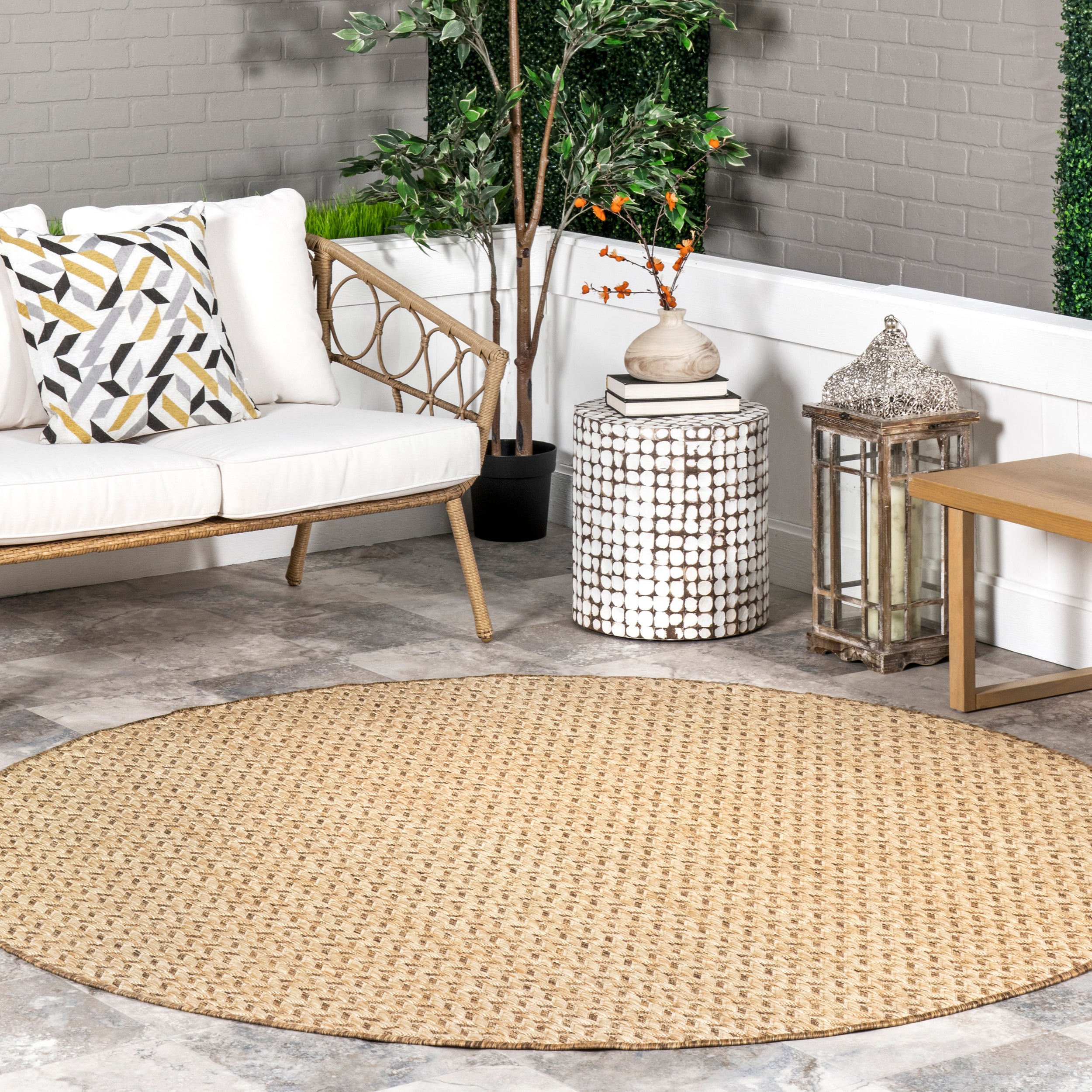 Camryn Herringbone Indoor/Outdoor Area Rug - Image 10