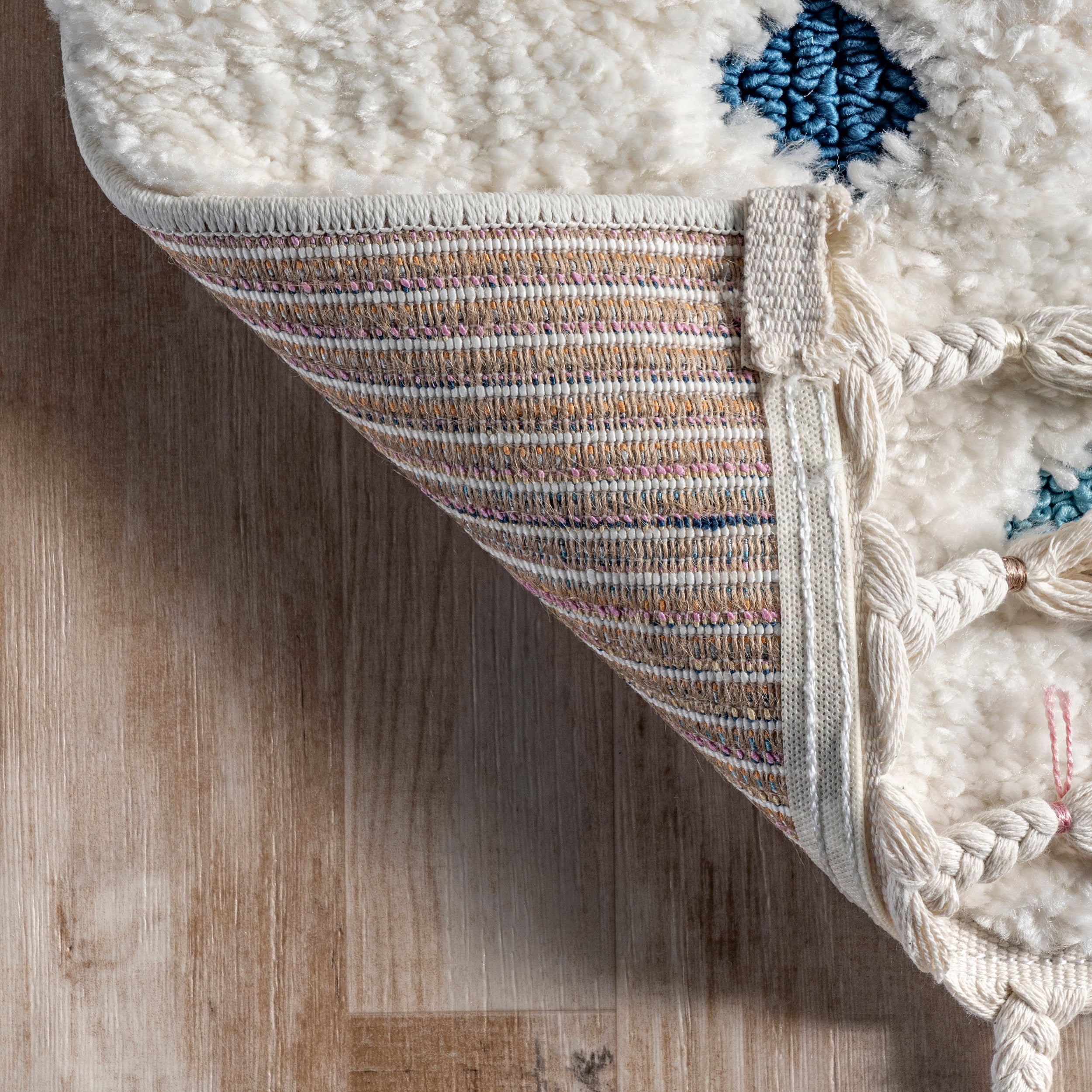 Jocelyn Tribal Shag Tasseled Area Rug - Image 18