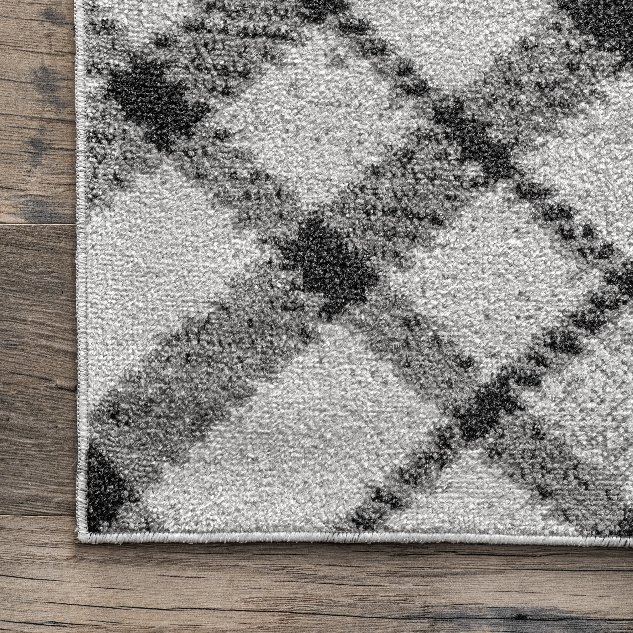 Linda Plaid Washable Area Rug - Image 5