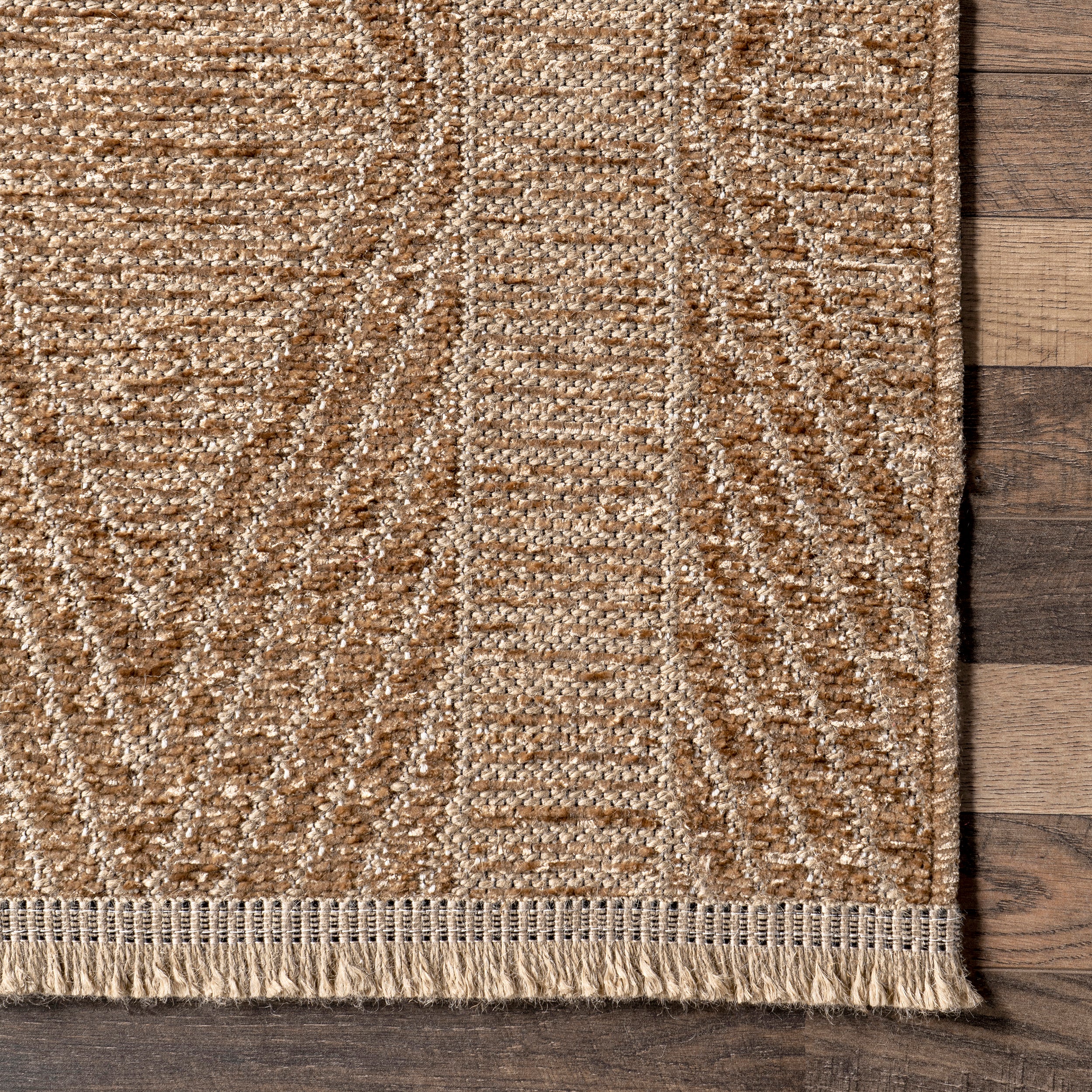 Deisy Diamond Lined Fringe Area Rug - Image 5