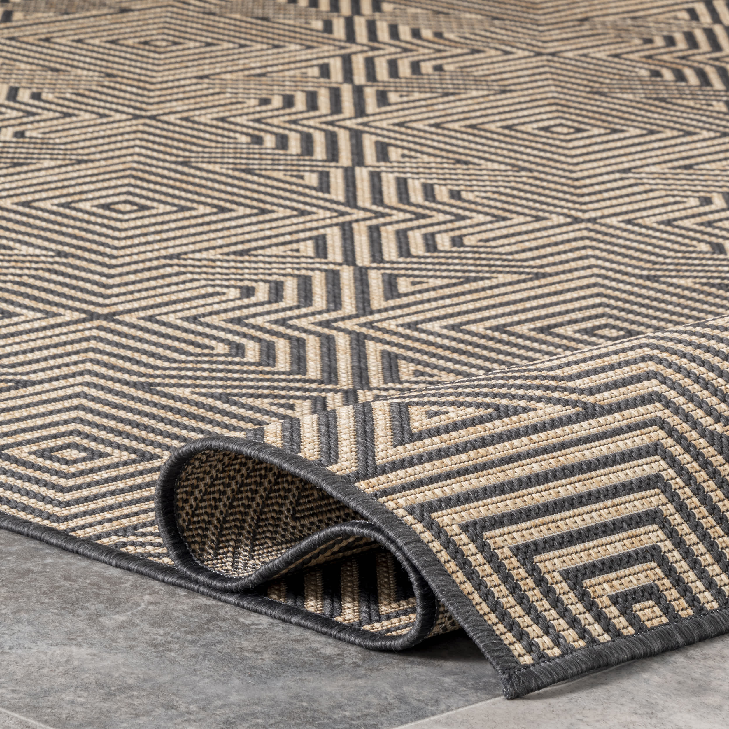 Kelsey Modern Abstract Indoor/Outdoor Area Rug - Image 8