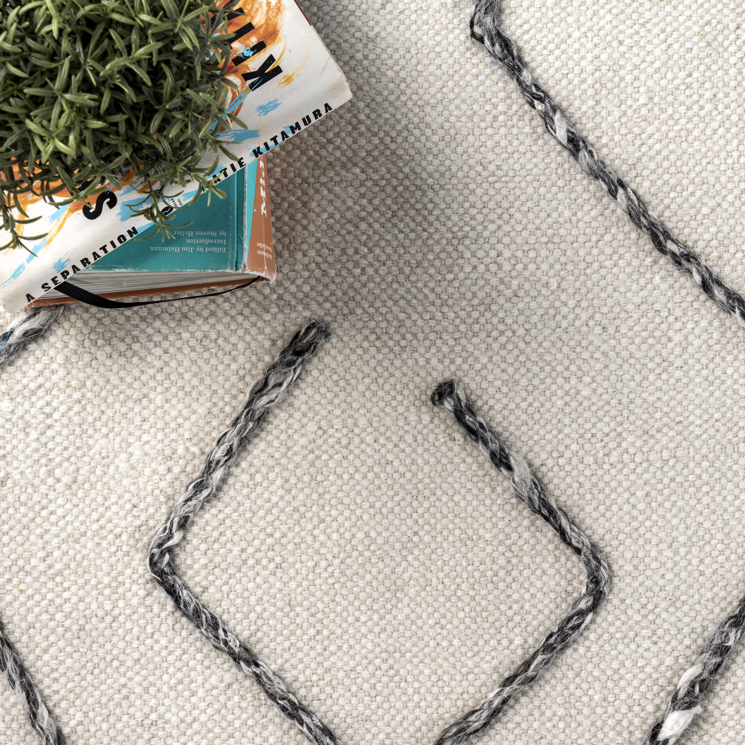 Moira Tribal Flatweave Tassel Area Rug - Image 6