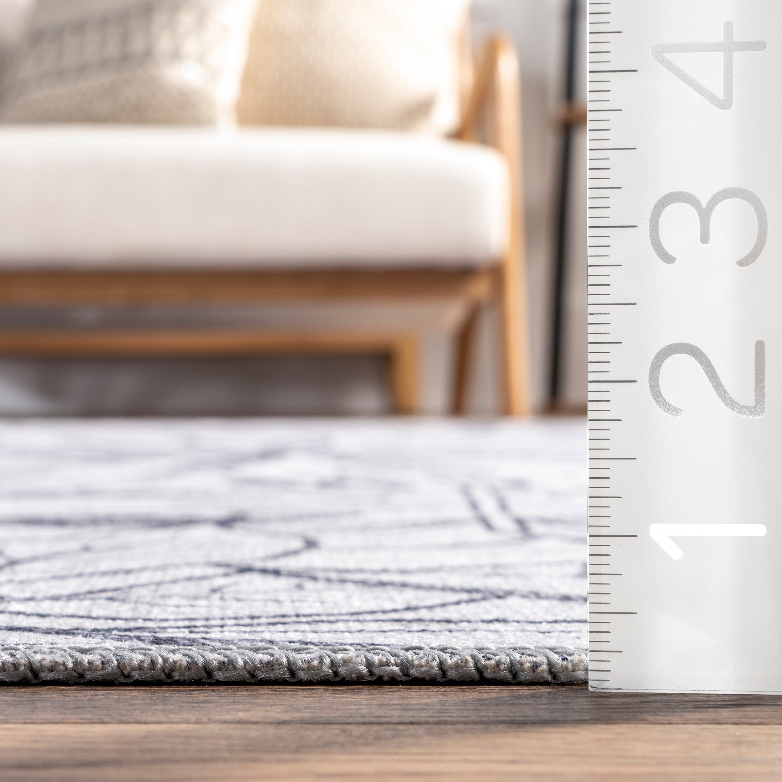 Emilia Tropical Machine Washable Reverisble Area Rug - Image 3