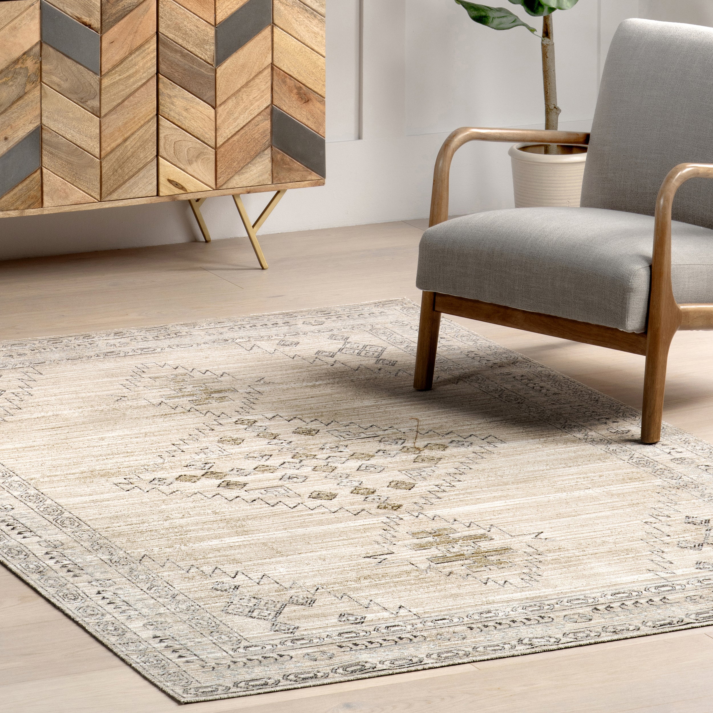 Halcyon Moroccan Indoor/Outdoor Machine Washable Area Rug - Image 9