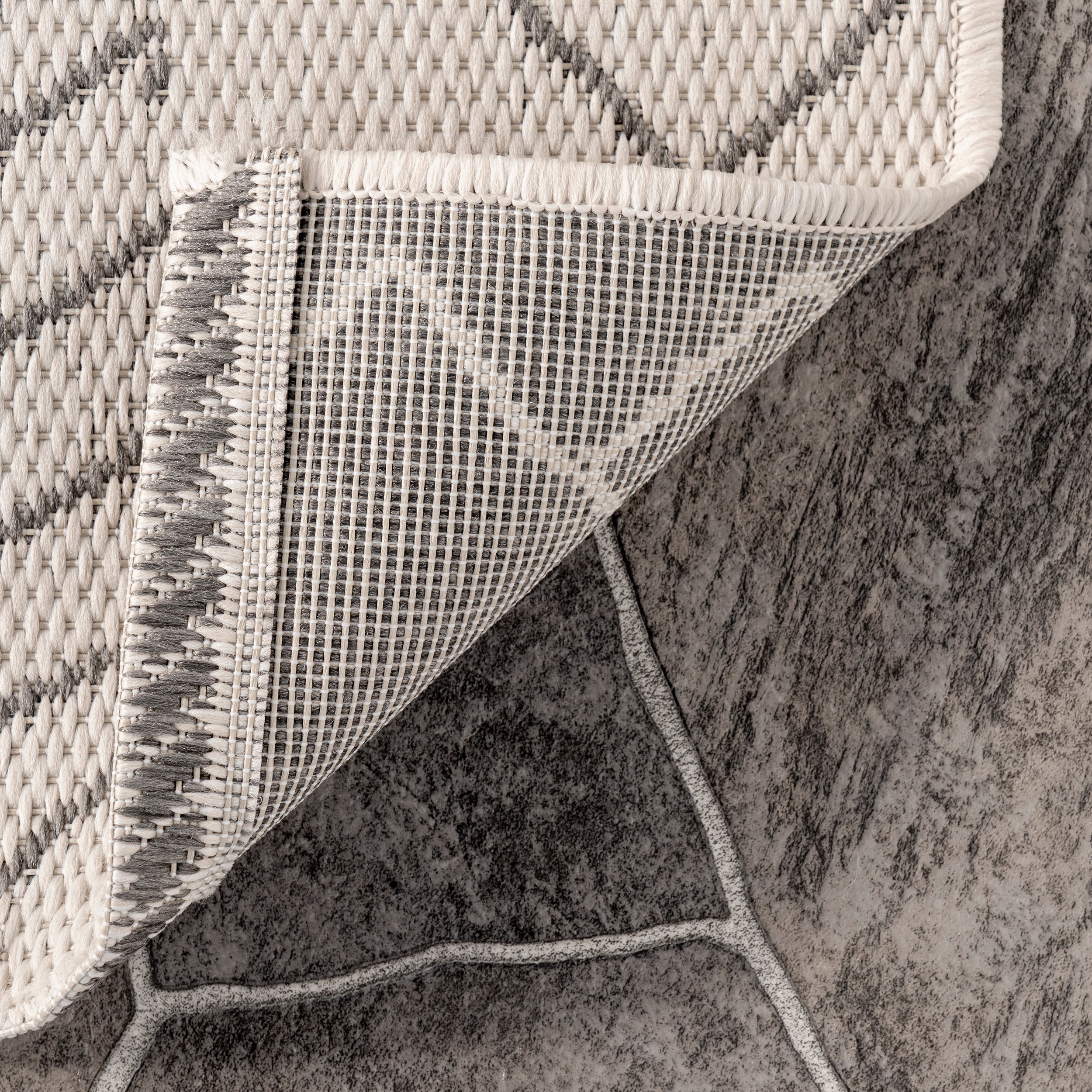 Serna Moroccan Indoor/Outdoor Area Rug - Image 7