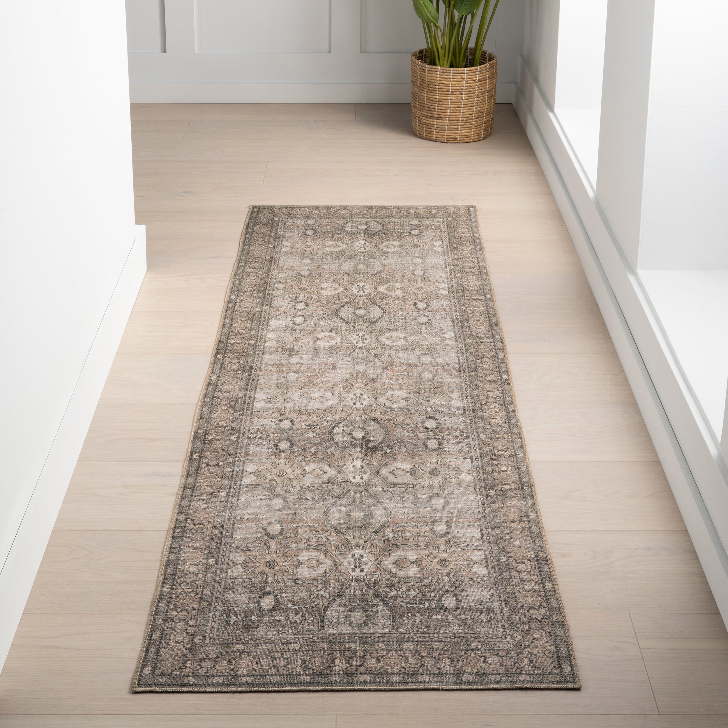 Hillstone Collection Aether Traditional Vintage Medallion Area Rug - Image 10